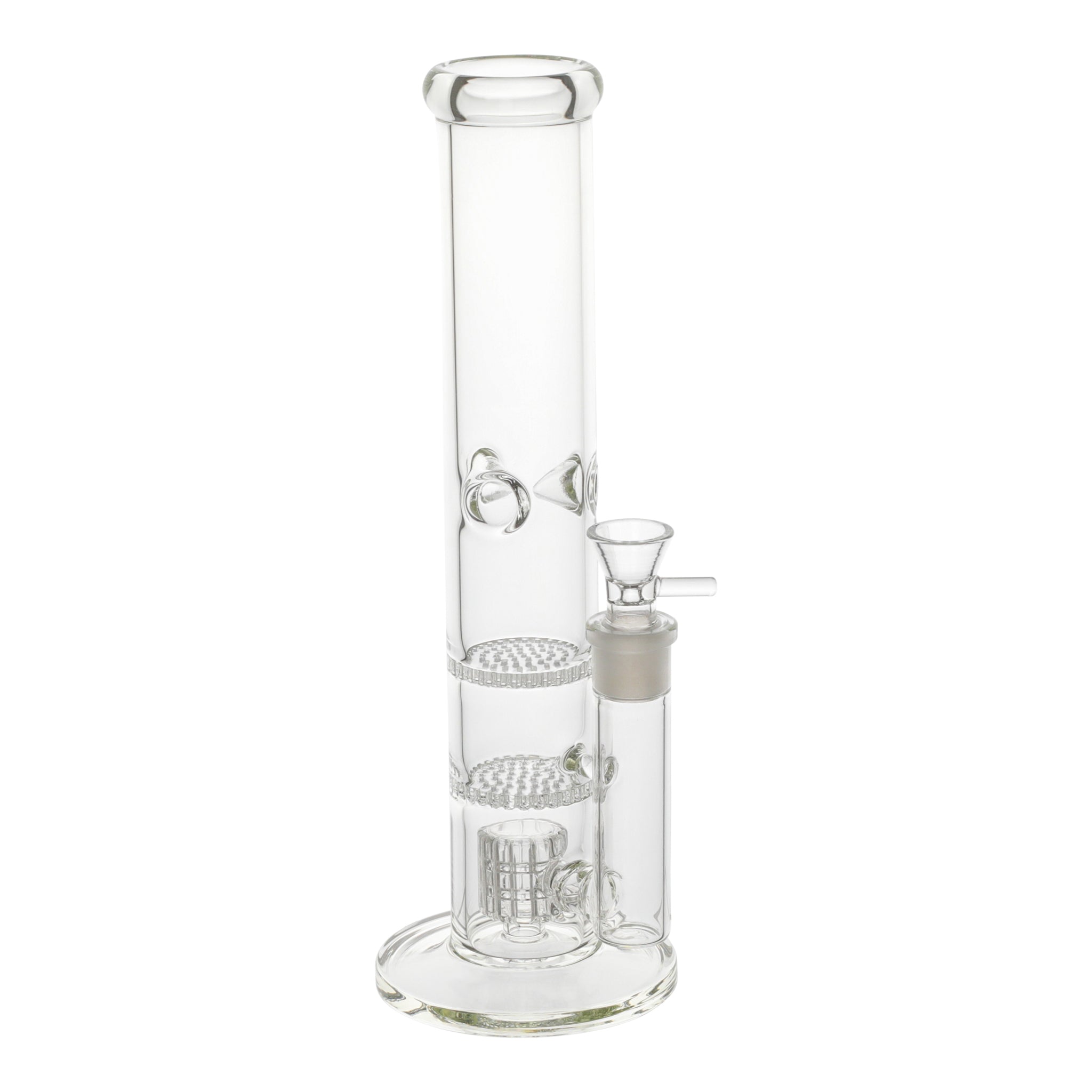 Honeycomb Matrix Perc Bong - 12in - Image 3