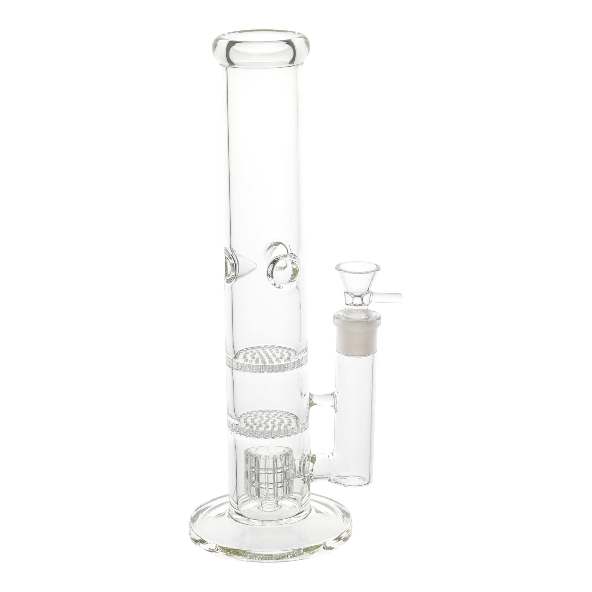 Honeycomb Matrix Perc Bong - 12in - Image 4