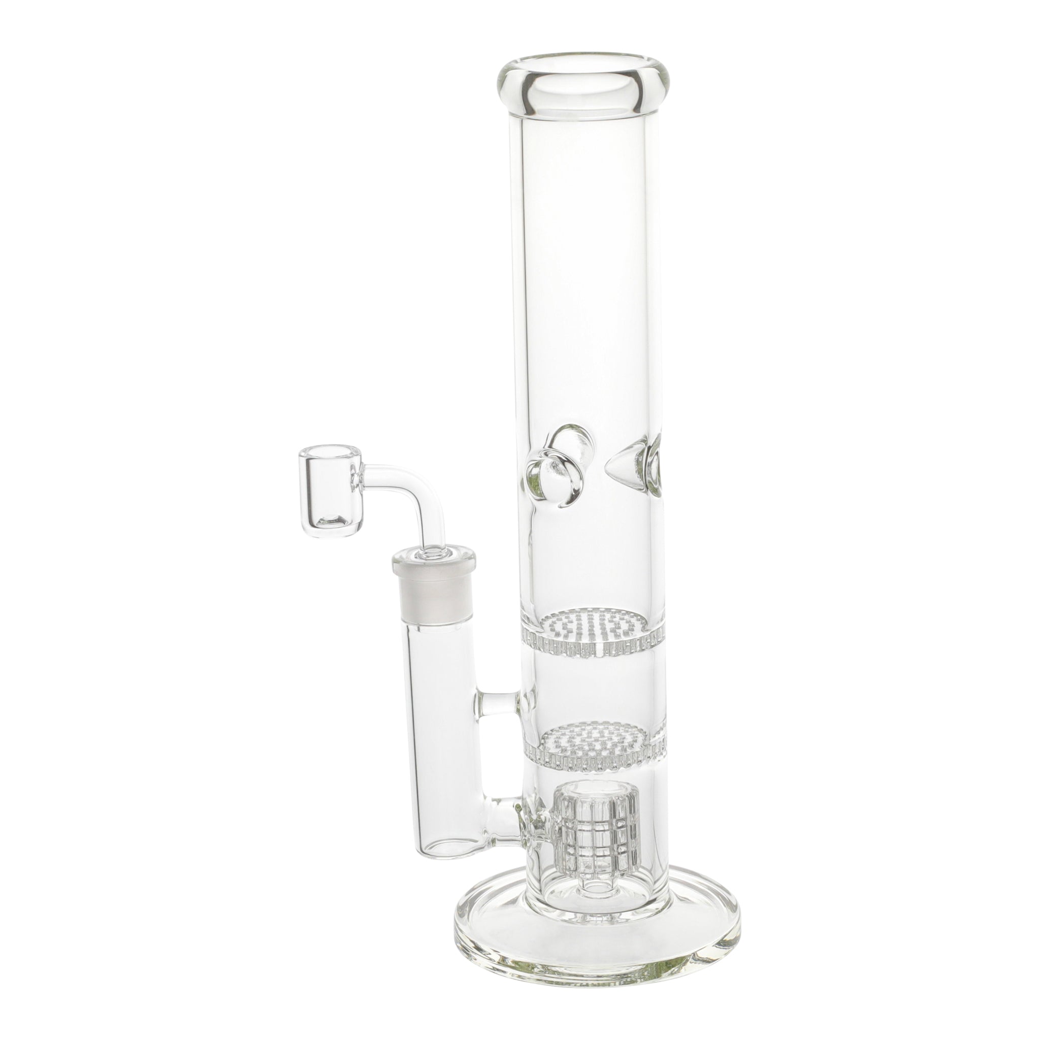 Honeycomb Matrix Perc Bong - 12in - Image 2