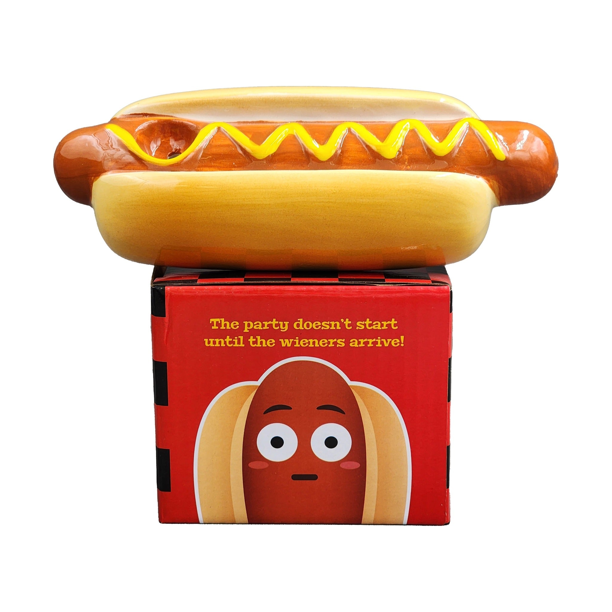 Hot Dog Pipe - 7in - Image 3