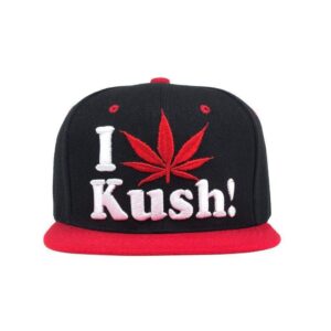 I Love Kush Snapback Hat