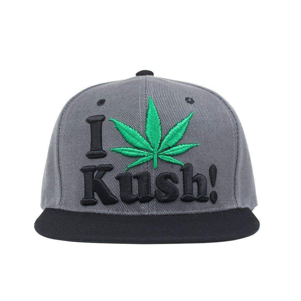 I Love Kush Snapback Hat - Image 2