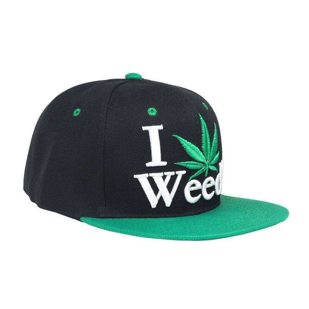 I Love Weed Snapback Hat - Image 5