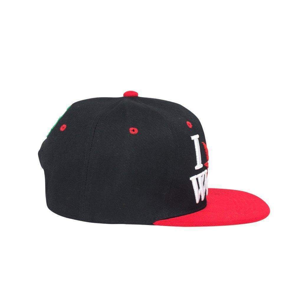 I Love Weed Snapback Hat - Image 8