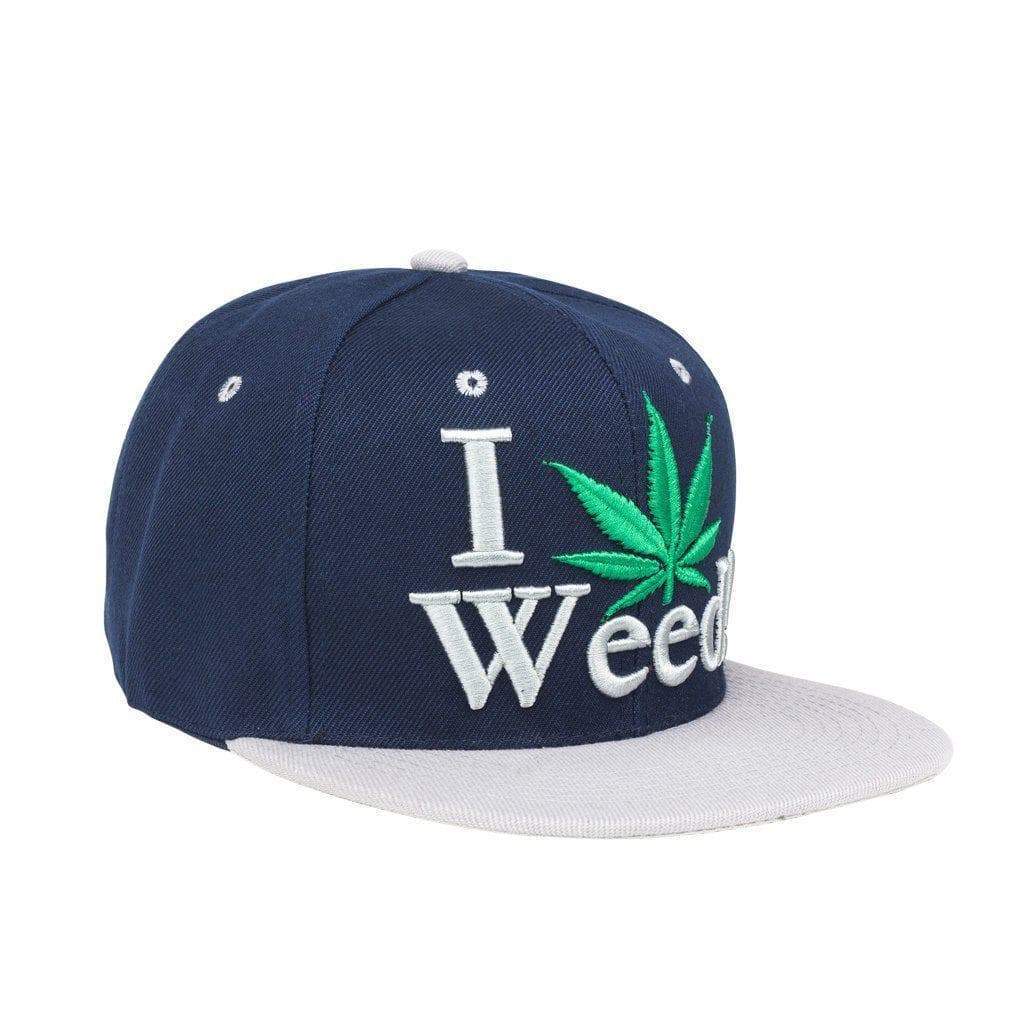 I Love Weed Snapback Hat - Image 11