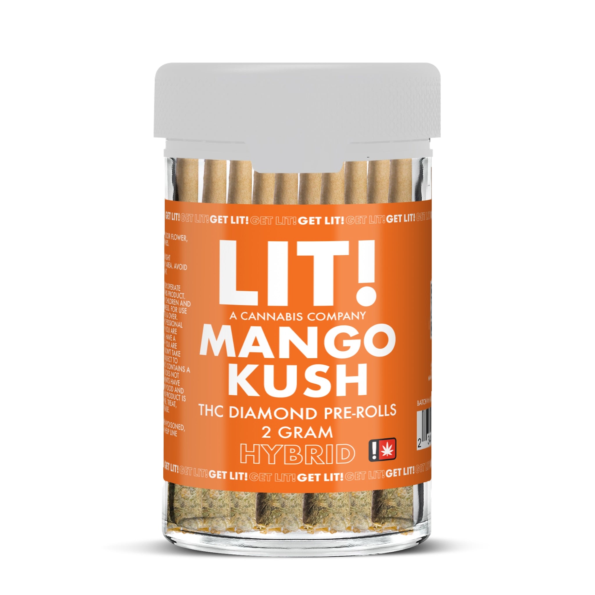 Lit! THC-A Liquid Diamonds Pre-Rolls - 10ct - Image 2