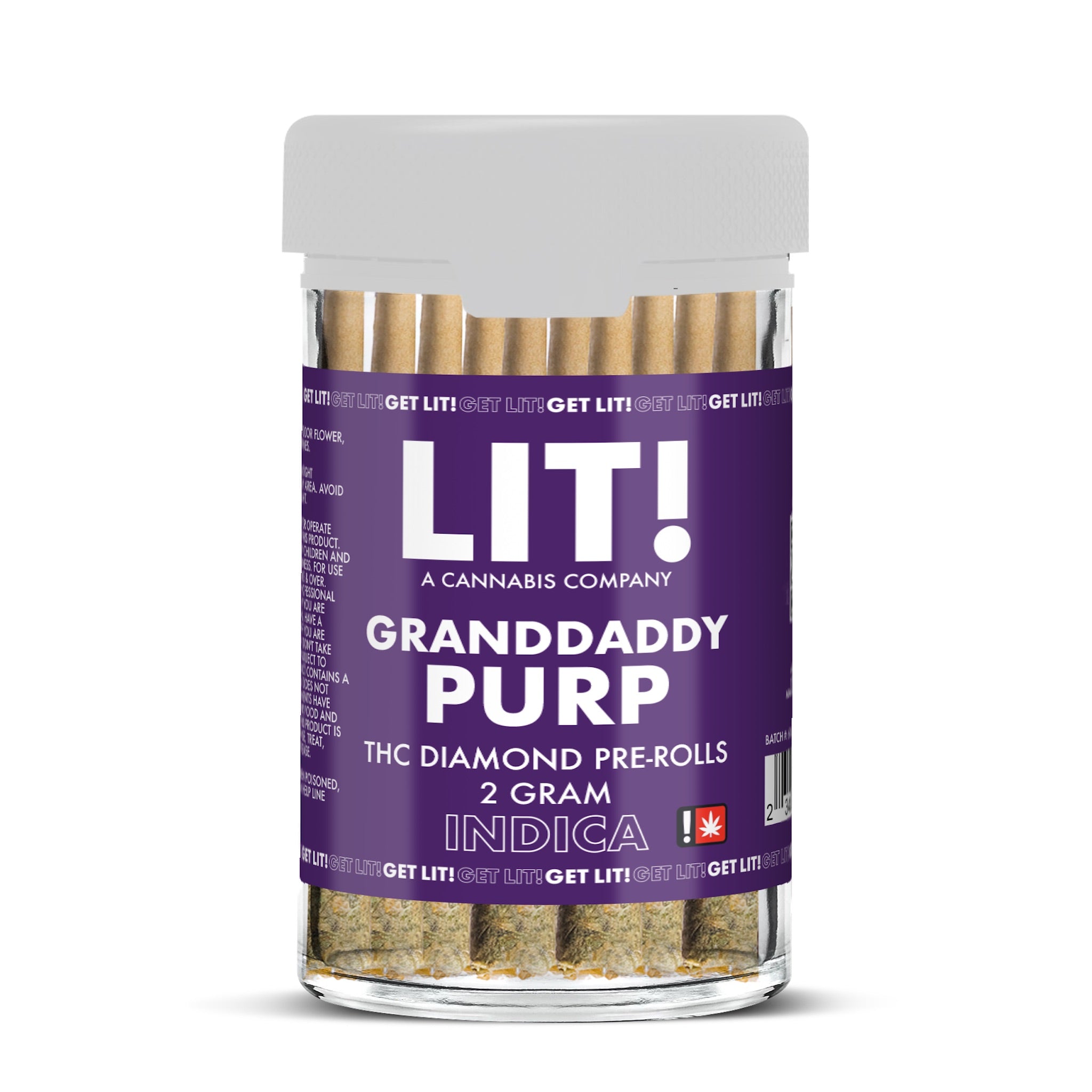 Lit! THC-A Liquid Diamonds Pre-Rolls - 10ct - Image 4