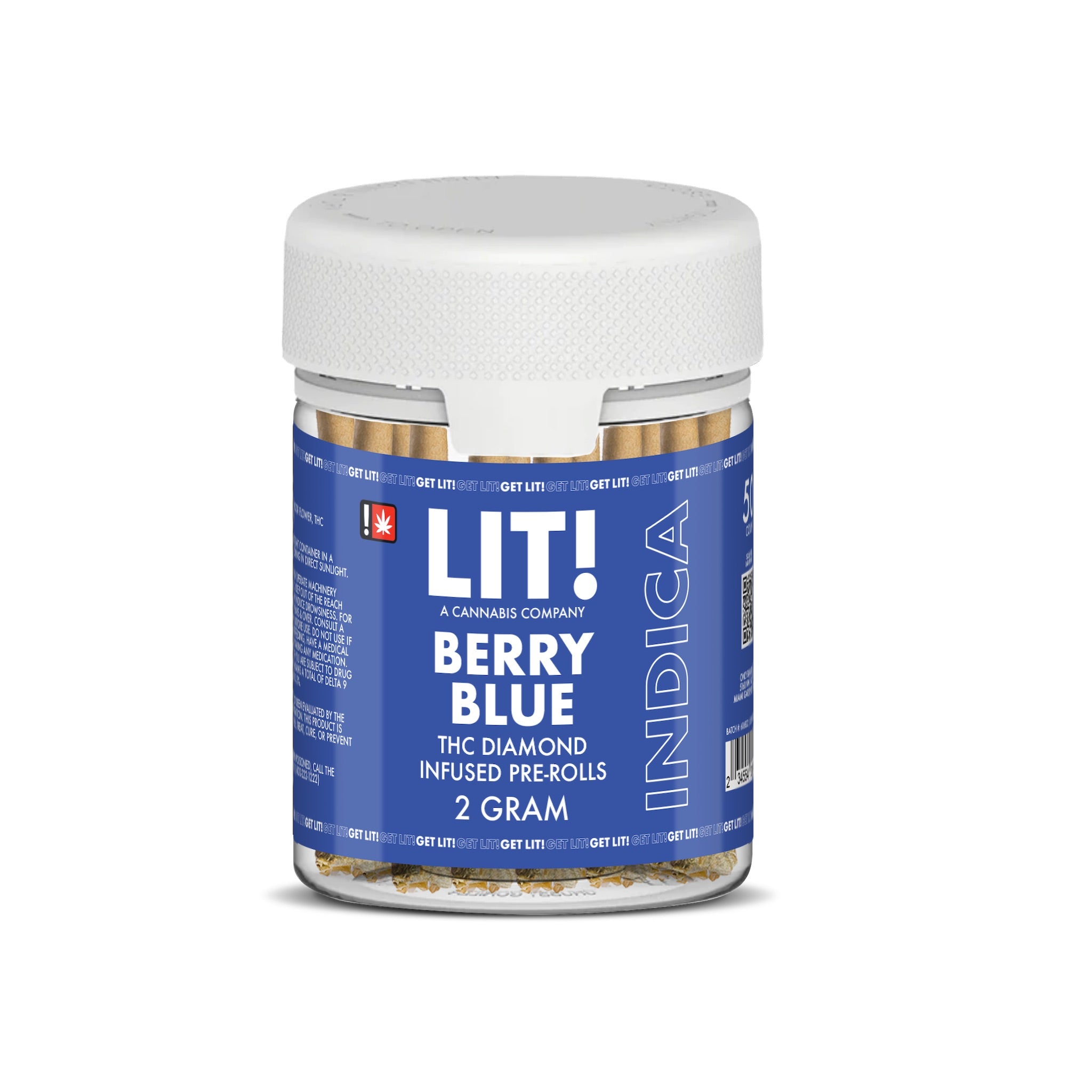 Lit! THC Diamond Infused Pre-Rolls - 50ct - Image 5