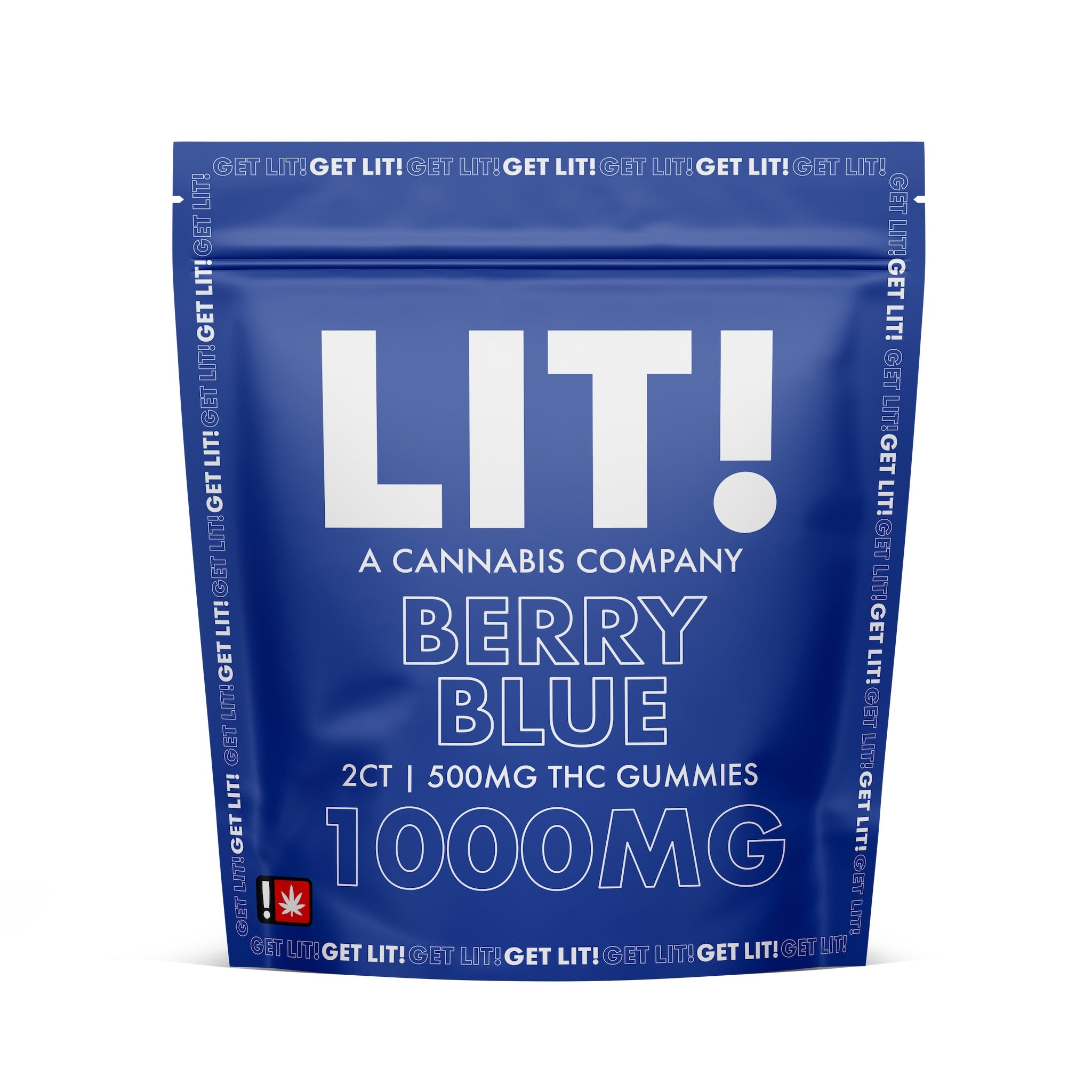 Lit! THC Gummies - 1000mg - Image 3