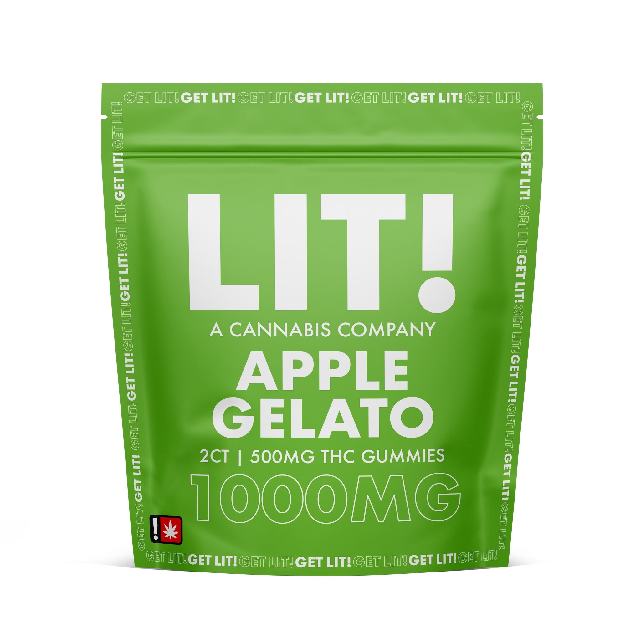 Lit! THC Gummies - 1000mg - Image 4