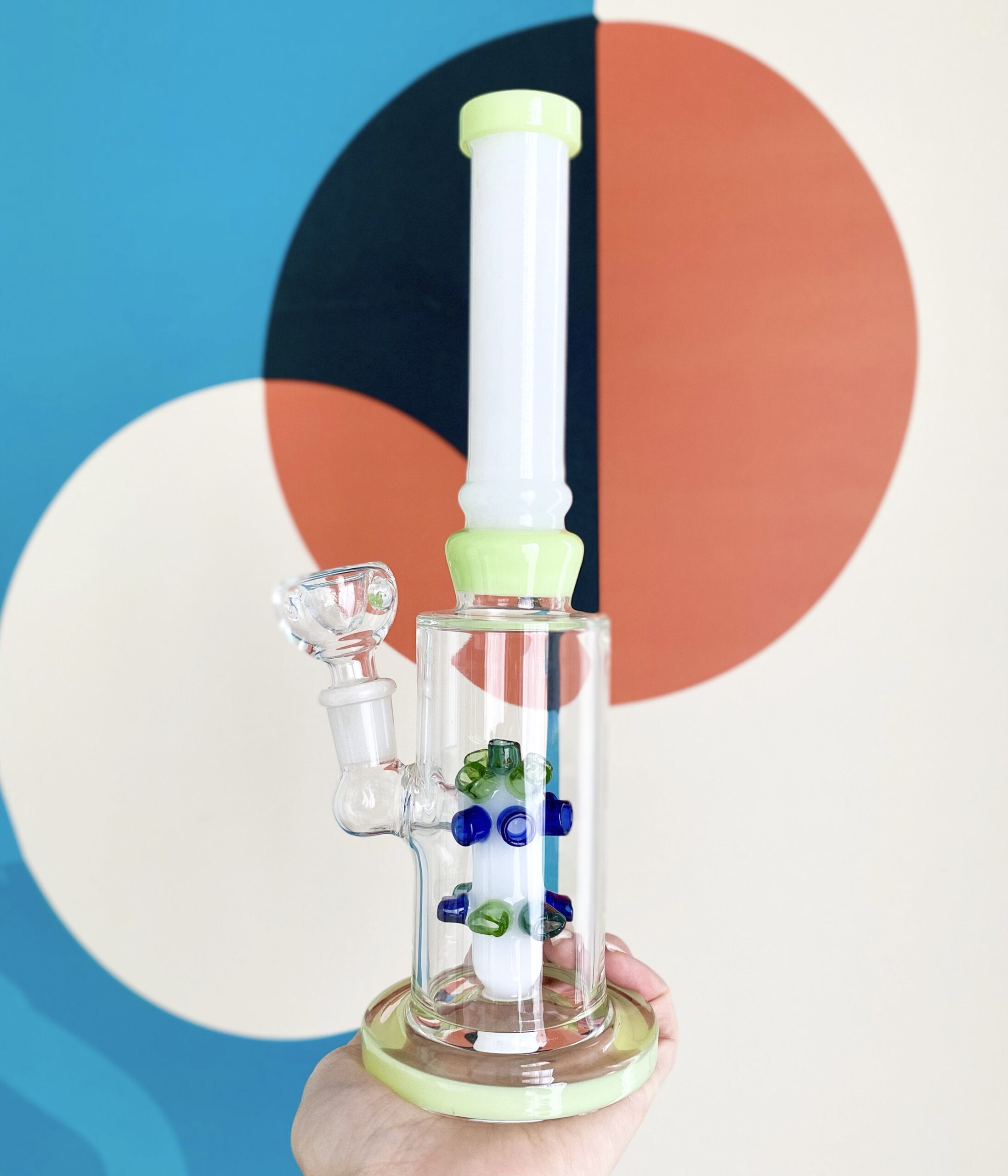 Lite Brite Perc Bong - 10in - Image 5