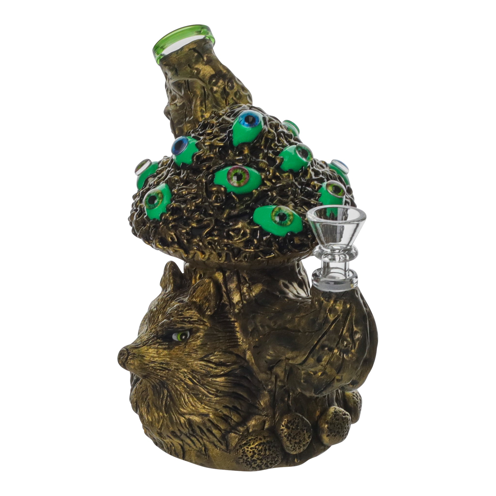 Magical Mushroom Mini Bong - 7in - Image 8