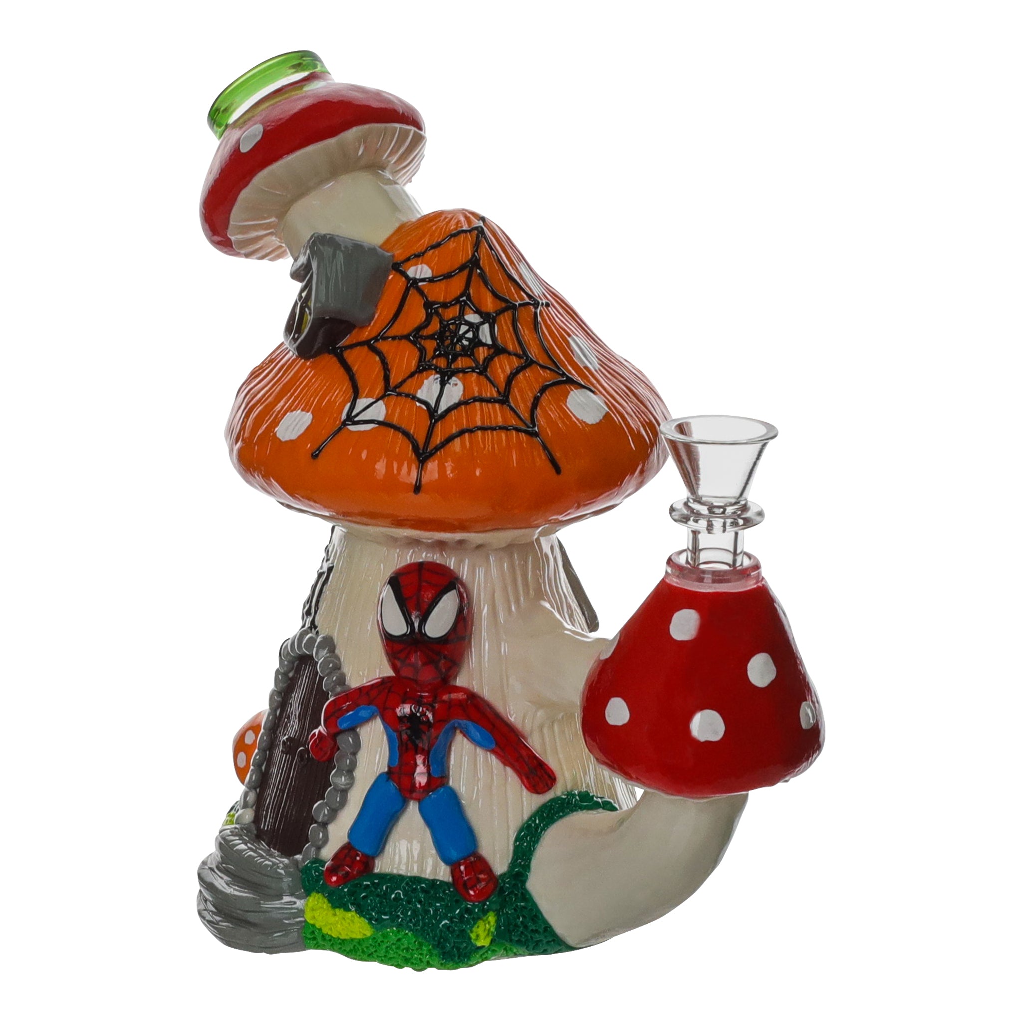 Magical Mushroom Mini Bong - 7in - Image 2