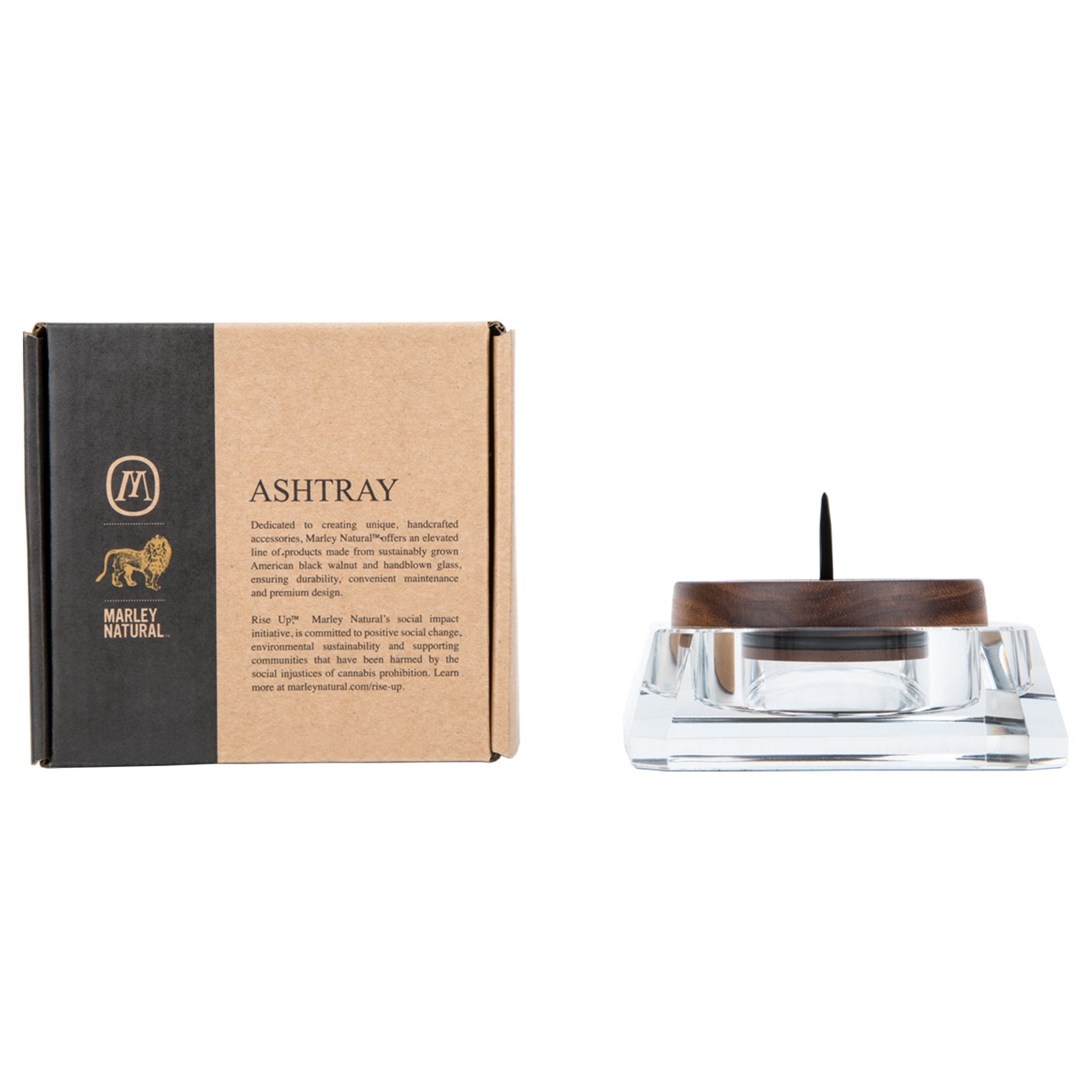 Marley Natural Ashtray - 4in - Image 2