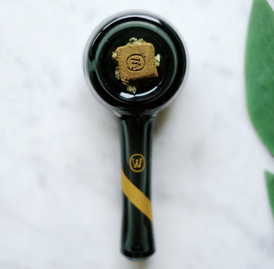 Marley Natural Smoked Glass Spoon Pipe - 4.5in - Image 3