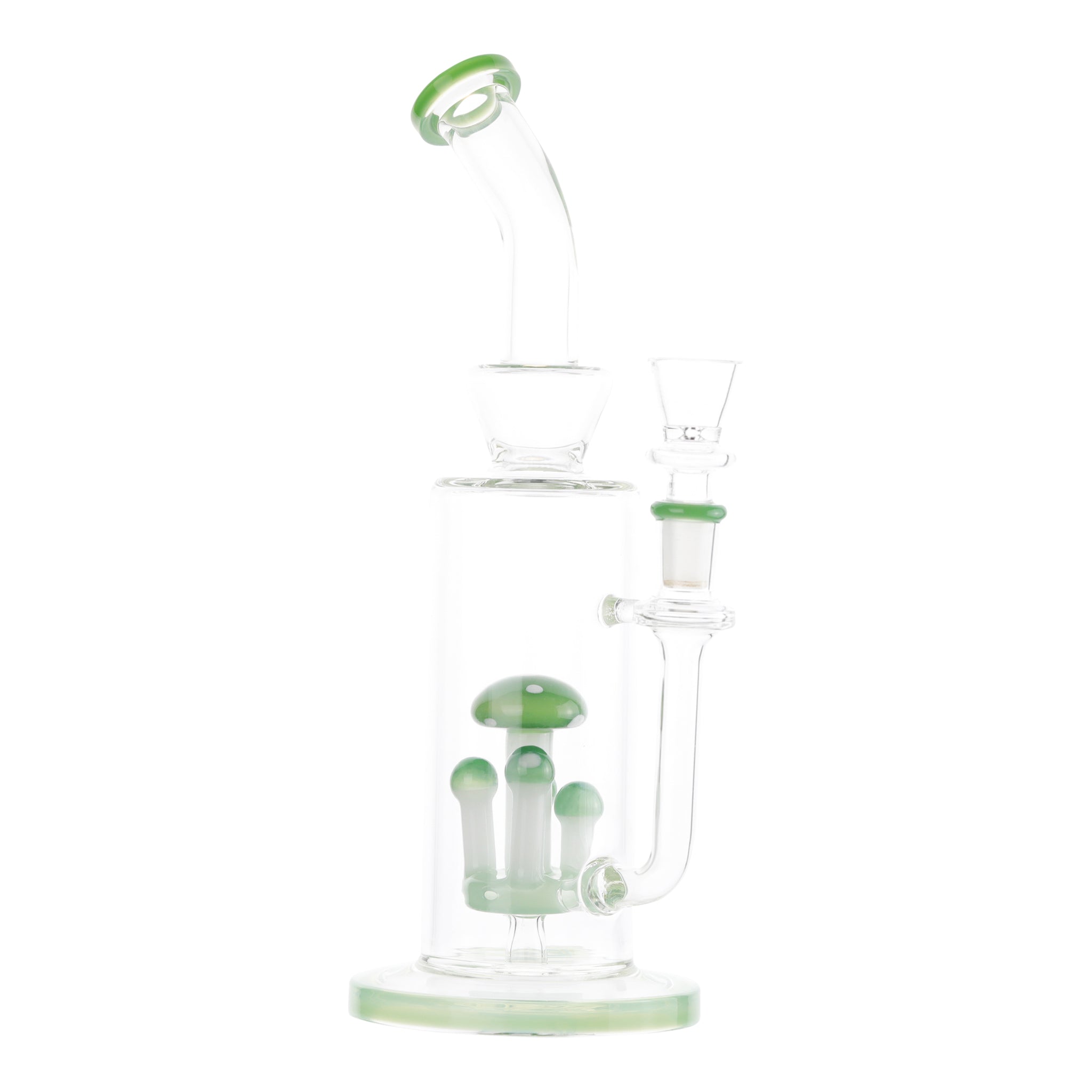 Matrix Mushroom Perc Bong - 10in - Image 2
