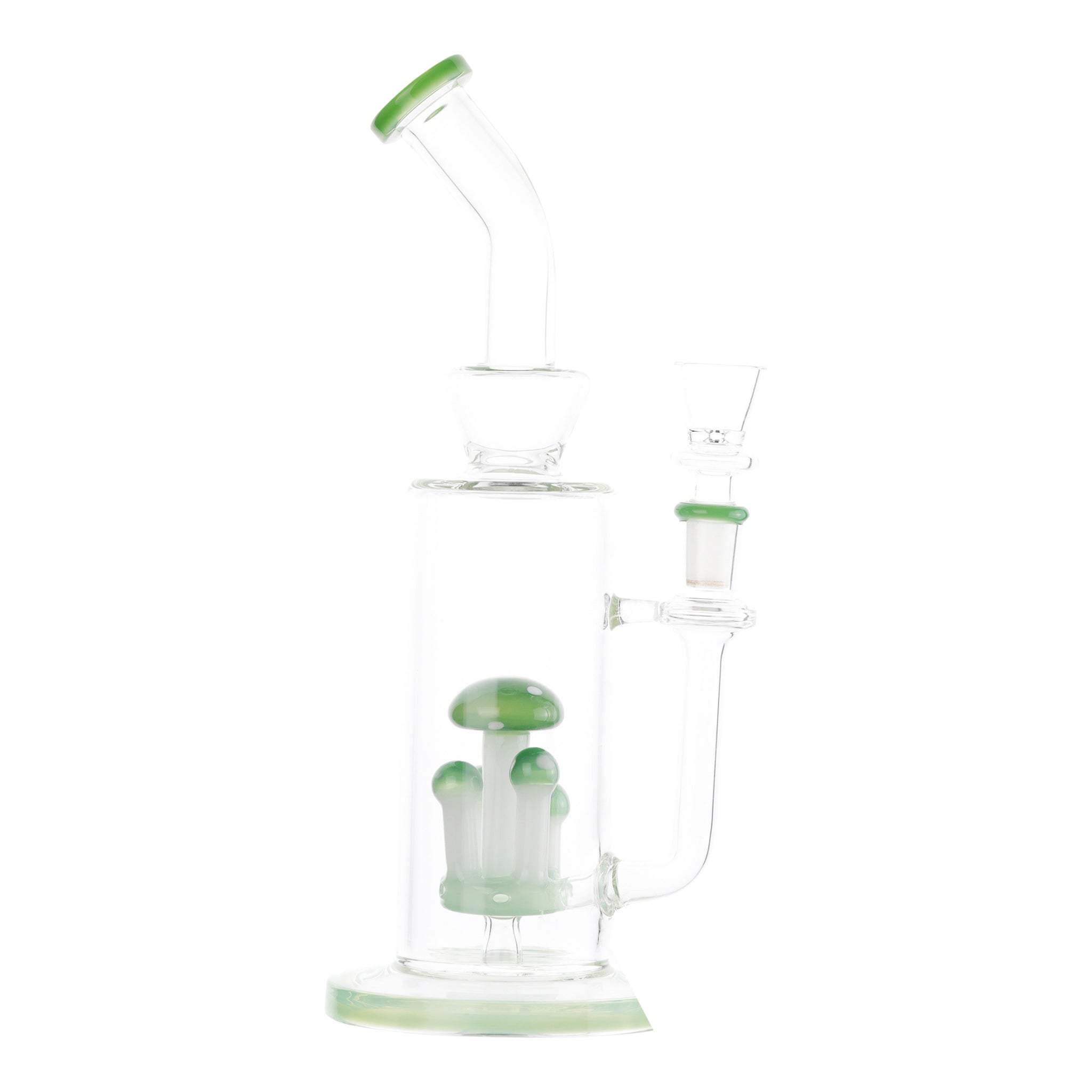 Matrix Mushroom Perc Bong - 10in - Image 3
