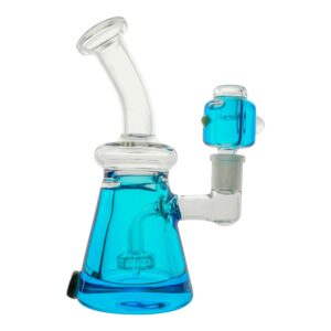 Mini Colored Chiller Bong - 7in