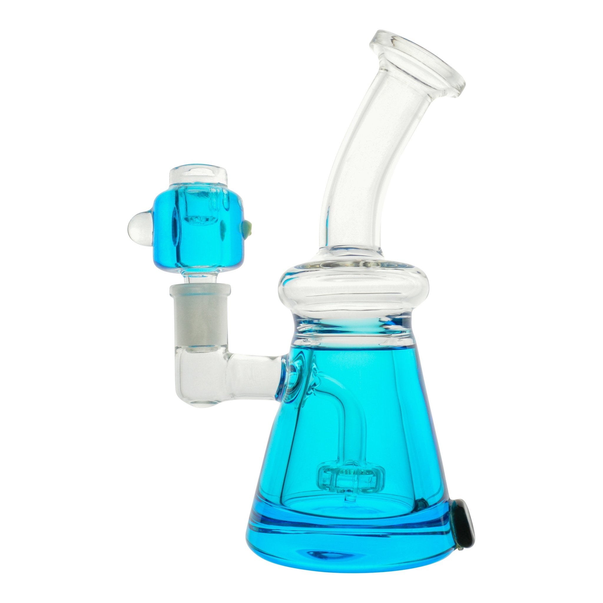 Mini Colored Chiller Bong - 7in - Image 3