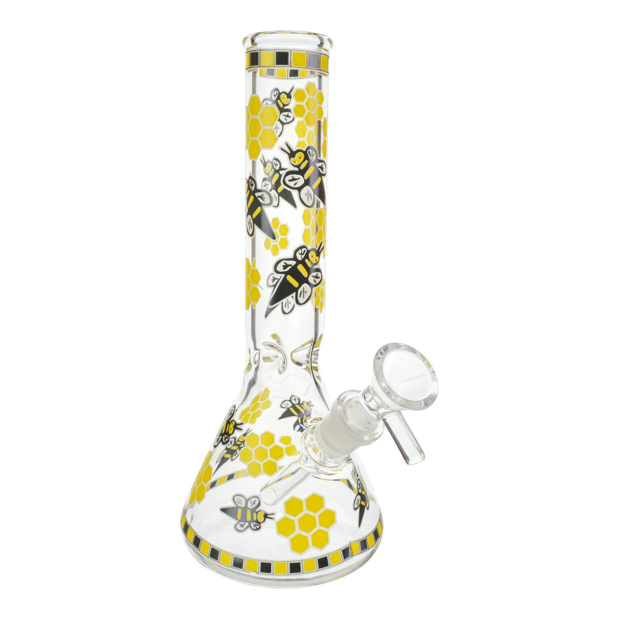 Mini Glowing Honey Bee Bong - 8in - Image 4