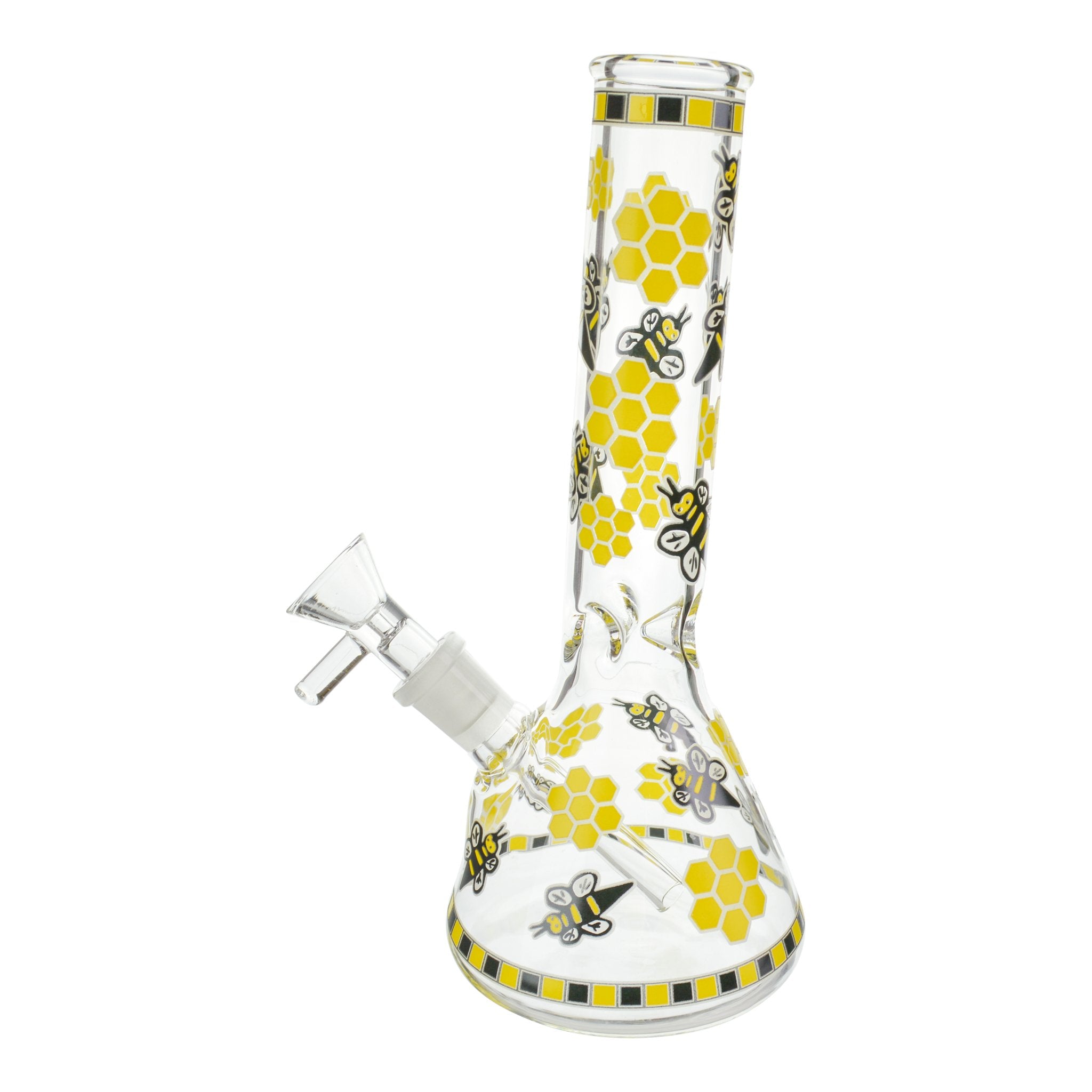 Mini Glowing Honey Bee Bong - 8in - Image 5