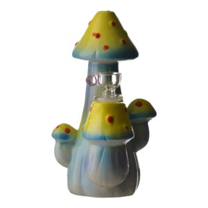 Mini Mushroom Bong - 7.5in