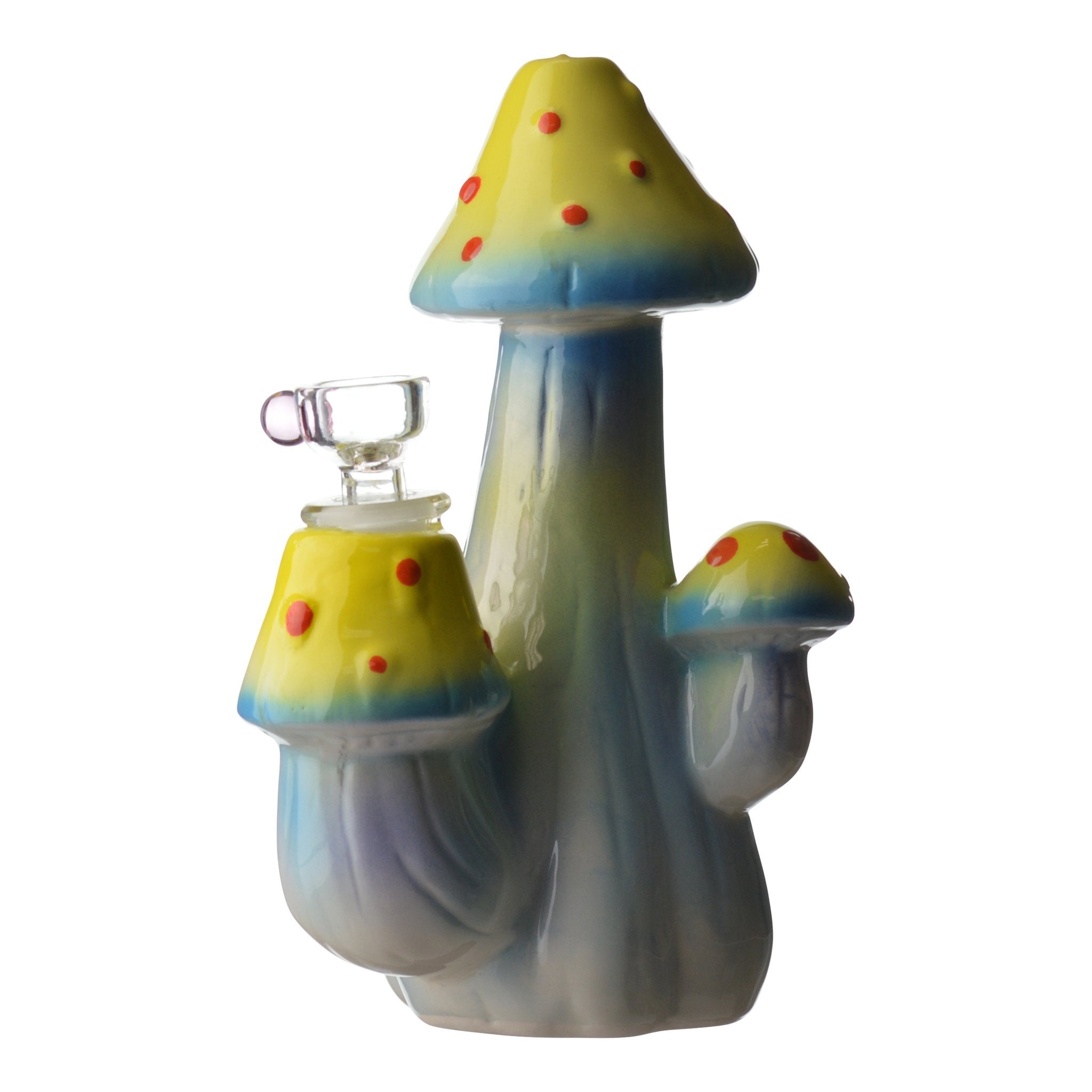 Mini Mushroom Bong - 7.5in - Image 2