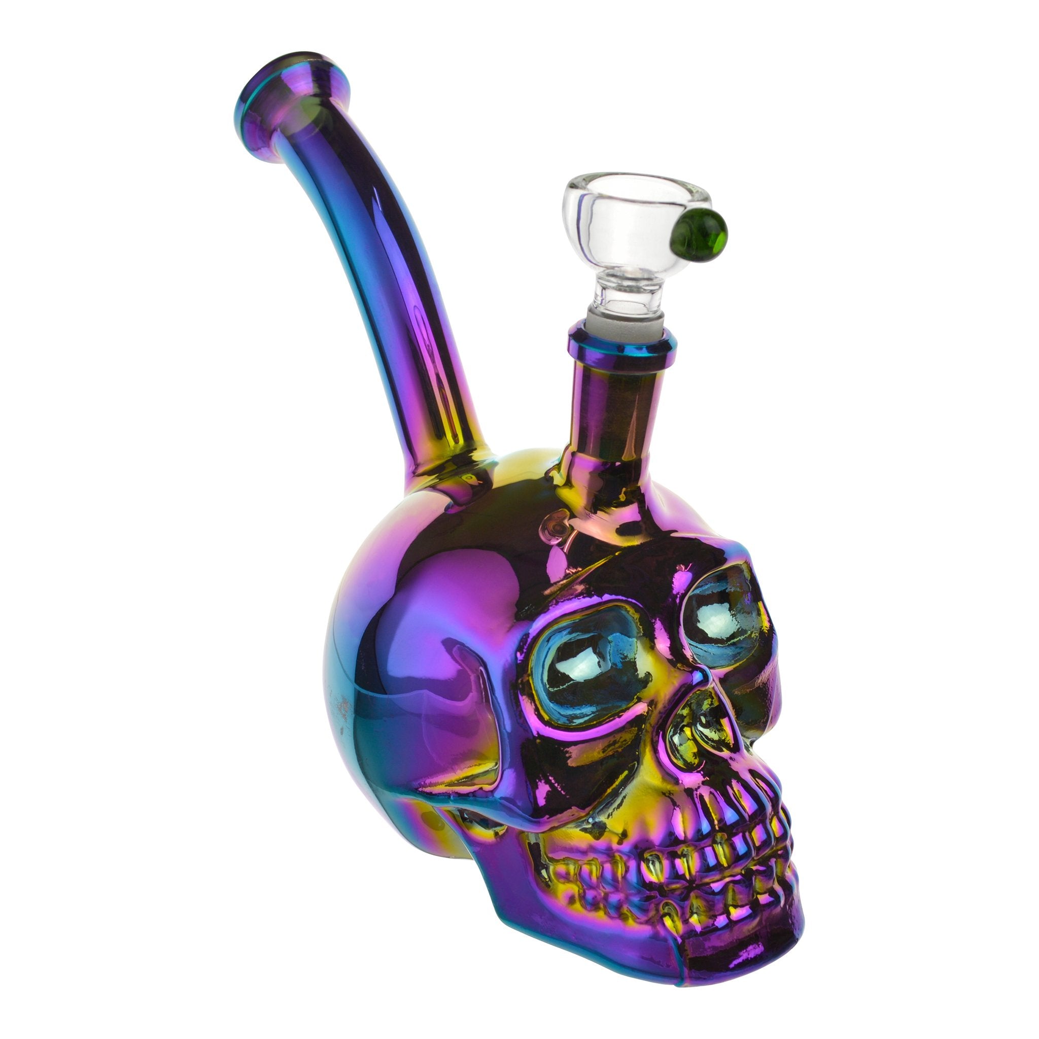 Mini Skull Bubbler - 8in - Image 2