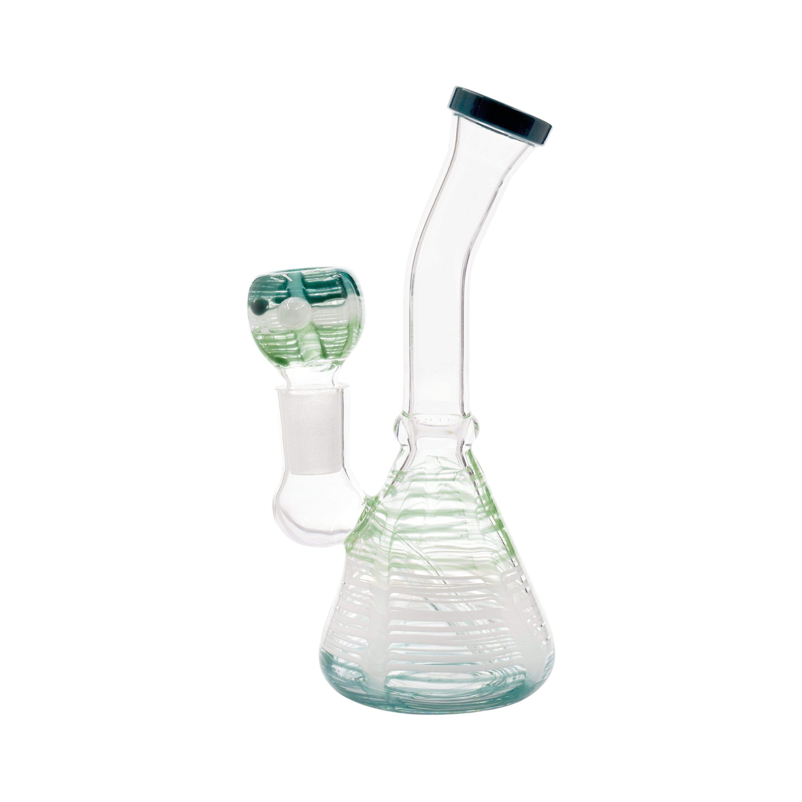 Mini Swirl Bong - 5.5in - Image 11