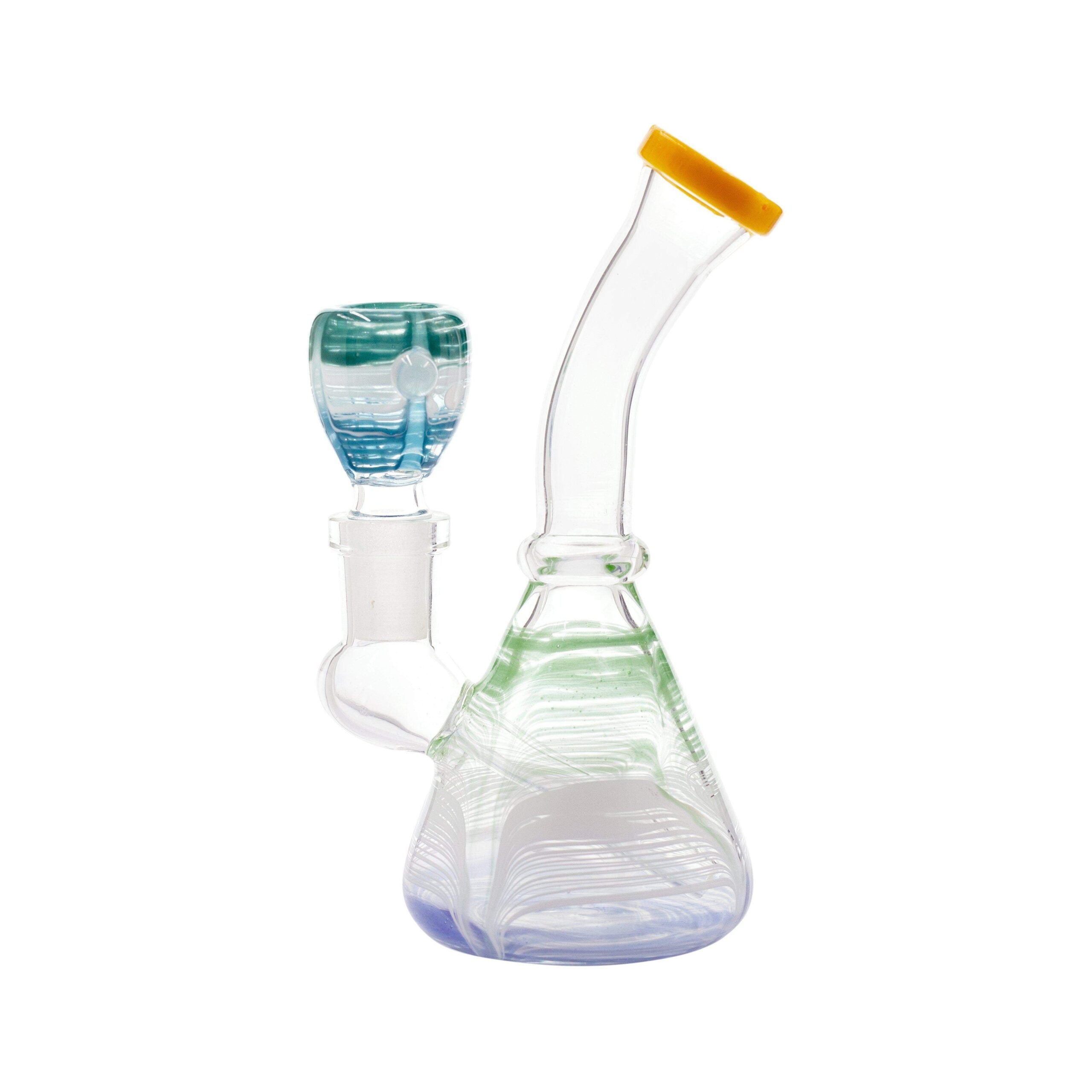 Mini Swirl Bong - 5.5in - Image 10