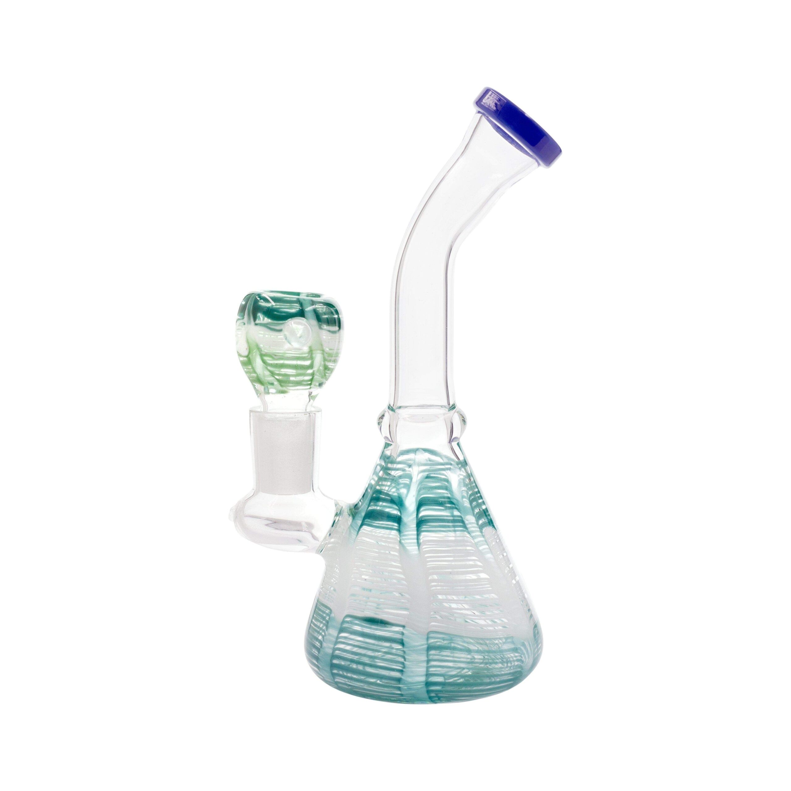 Mini Swirl Bong - 5.5in - Image 9
