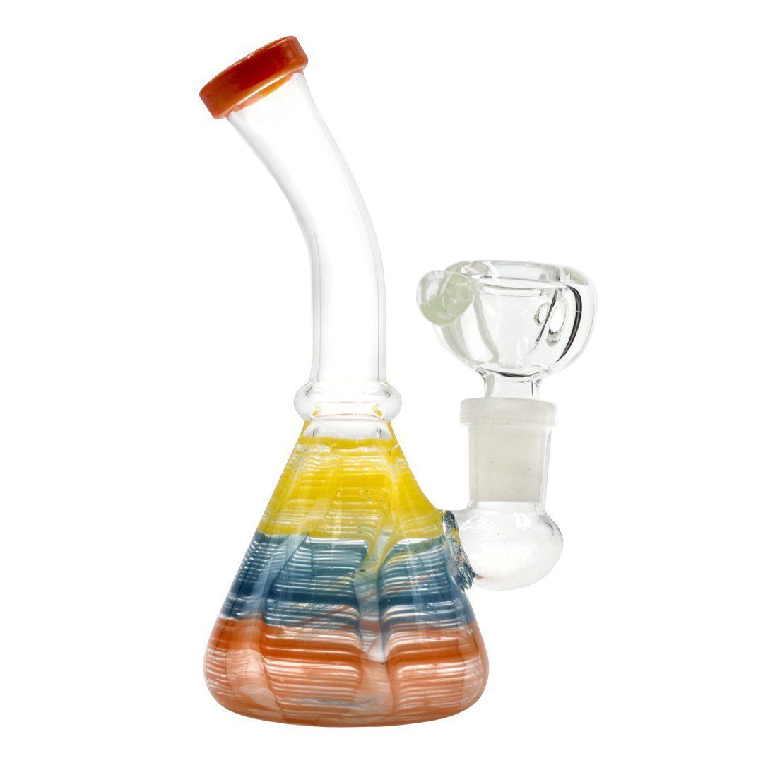 Mini Swirl Bong - 5.5in - Image 4