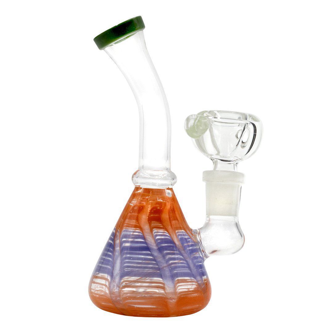 Mini Swirl Bong - 5.5in - Image 13