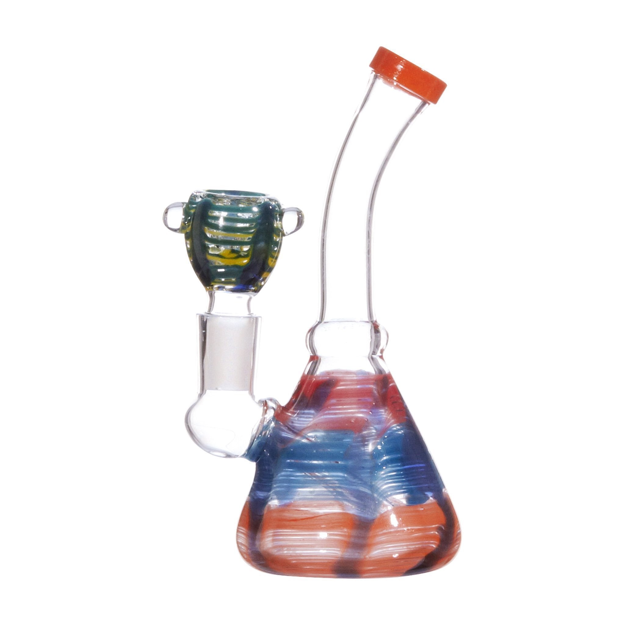 Mini Swirl Bong - 5.5in - Image 15