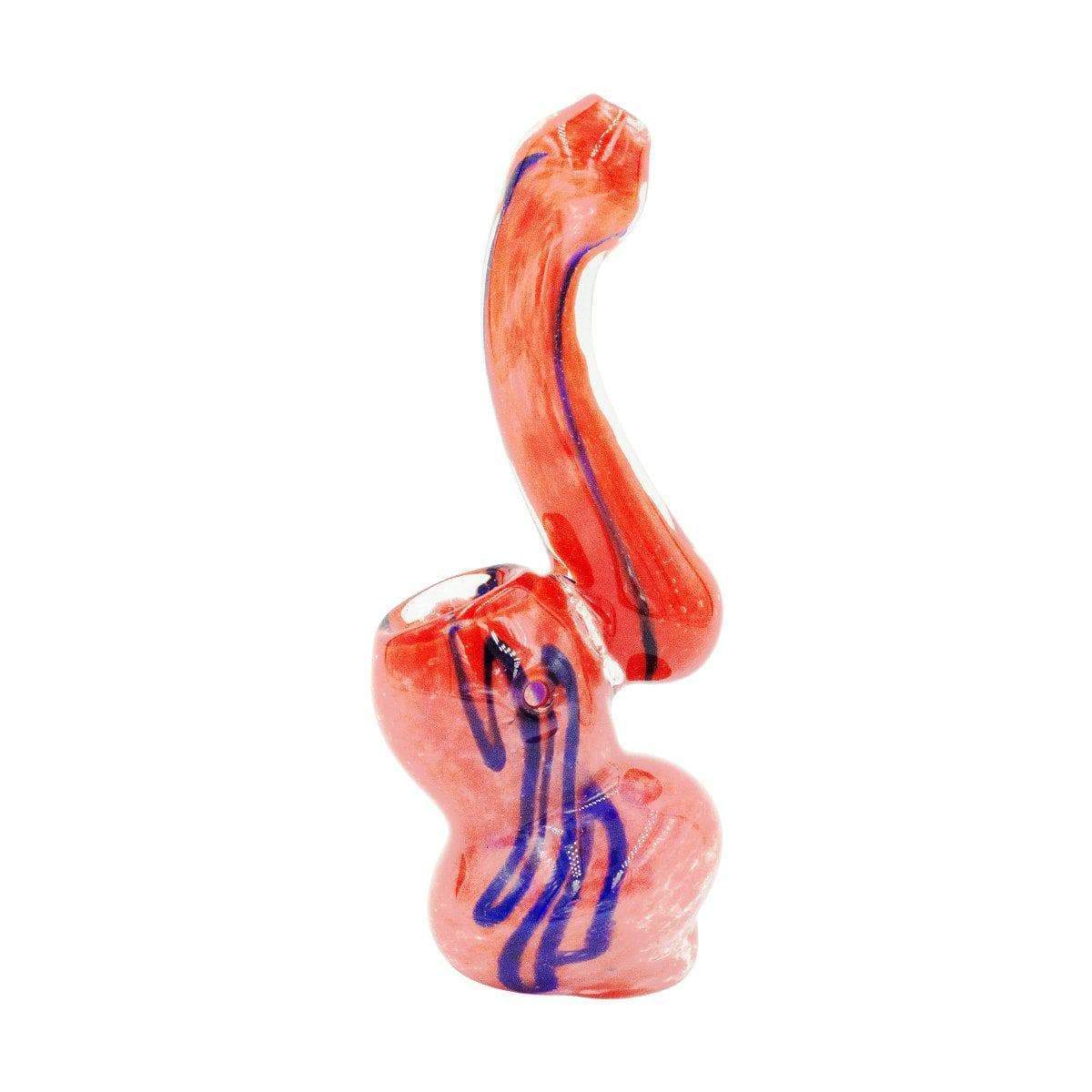 Mini Swirl Glass Bubbler - 4in - Image 3