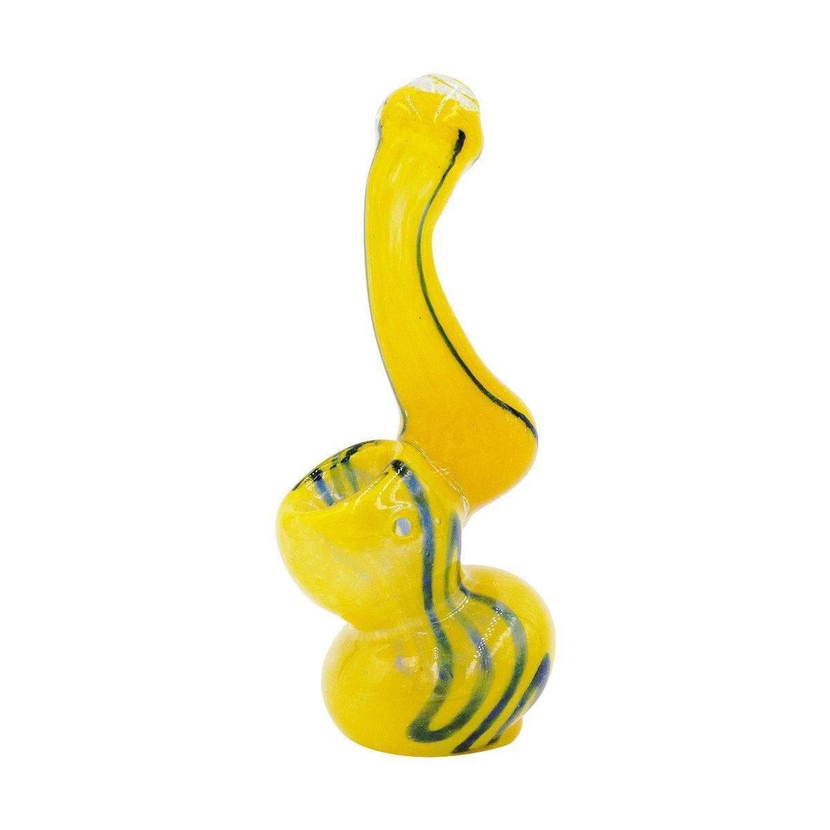 Mini Swirl Glass Bubbler - 4in - Image 7