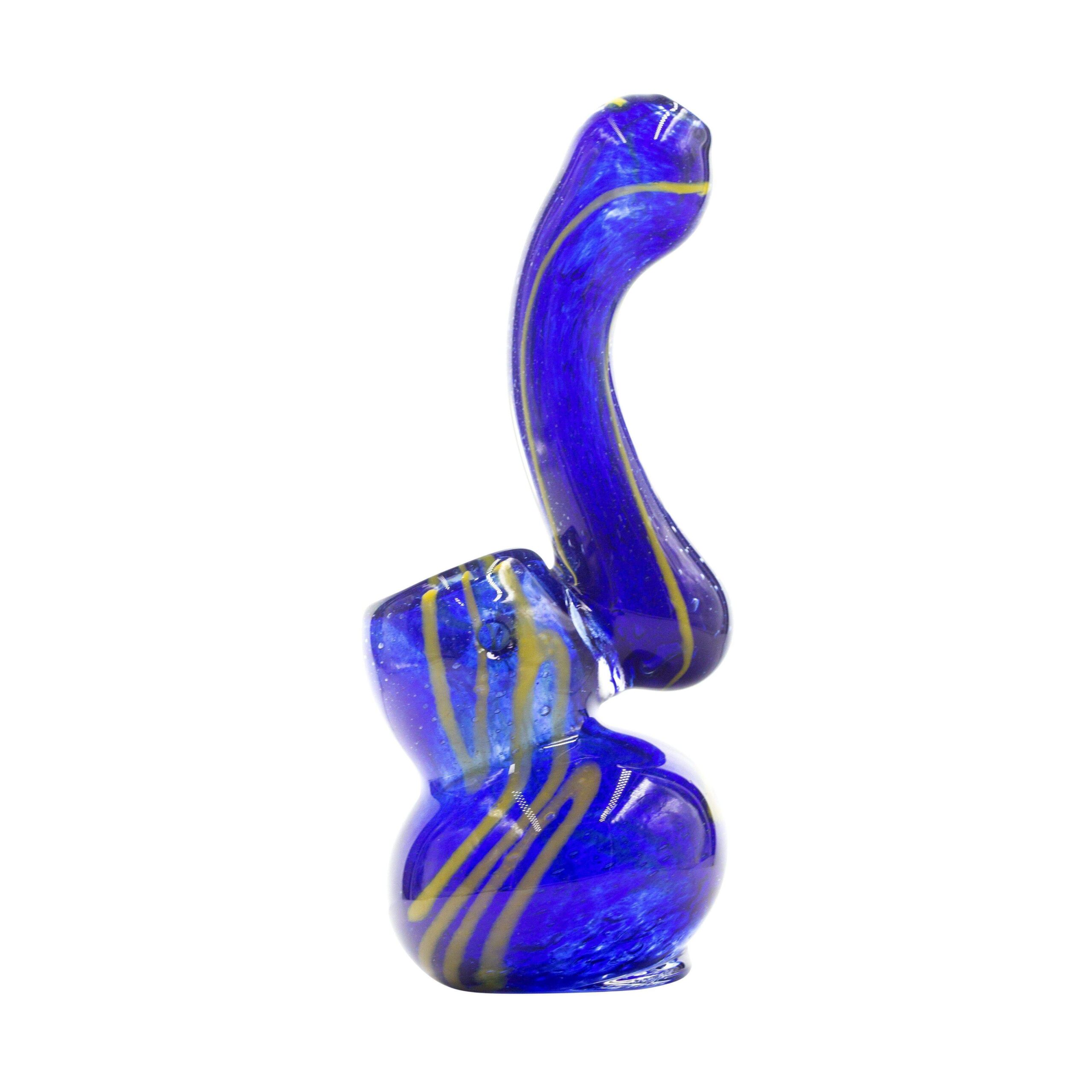 Mini Swirl Glass Bubbler - 4in - Image 9