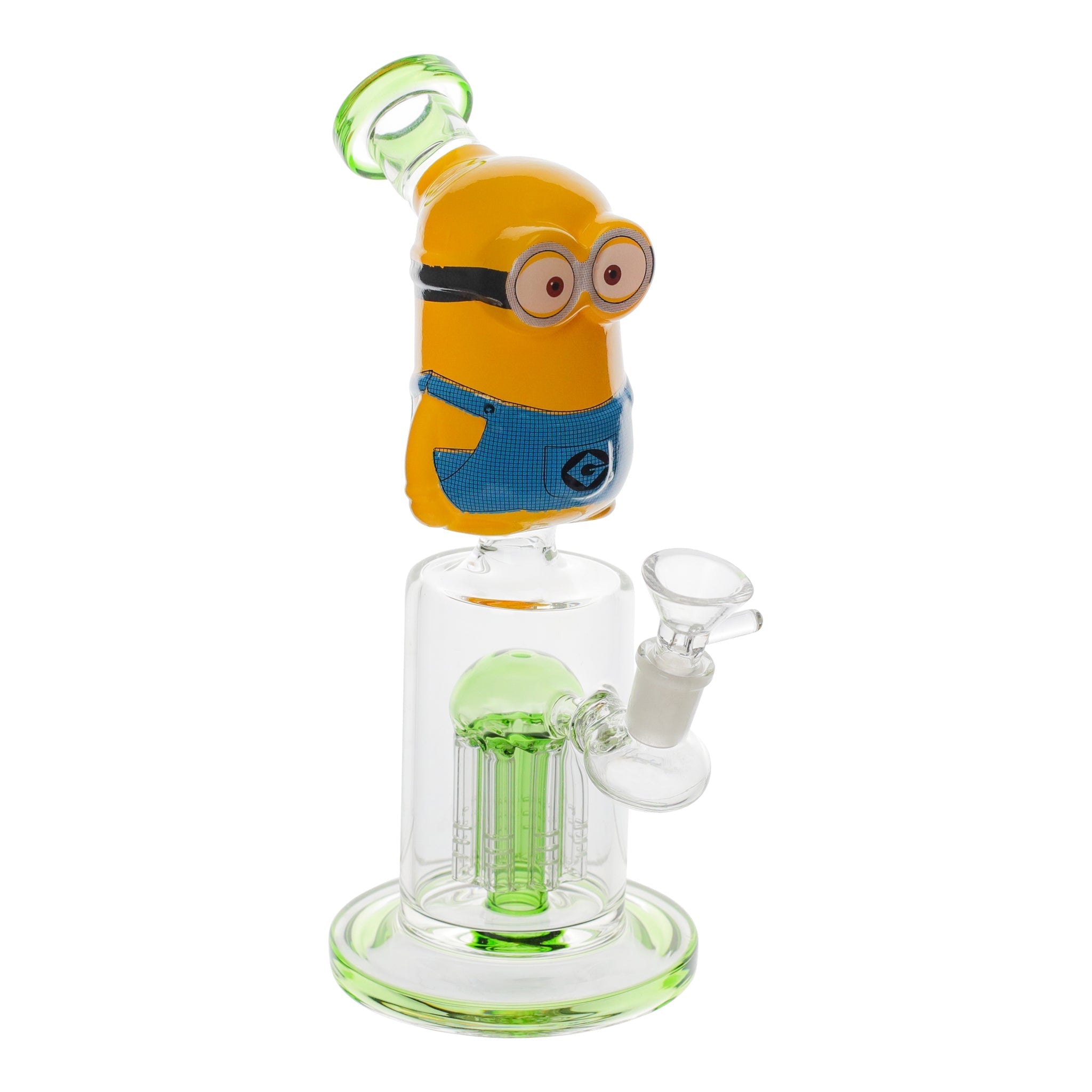 Minion Matrix Perc Bong - 9in