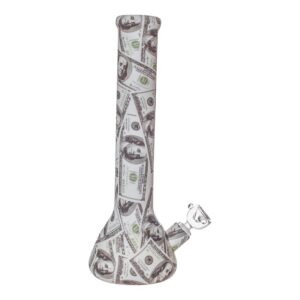 Money Bags Silicone Beaker Bong - 13in