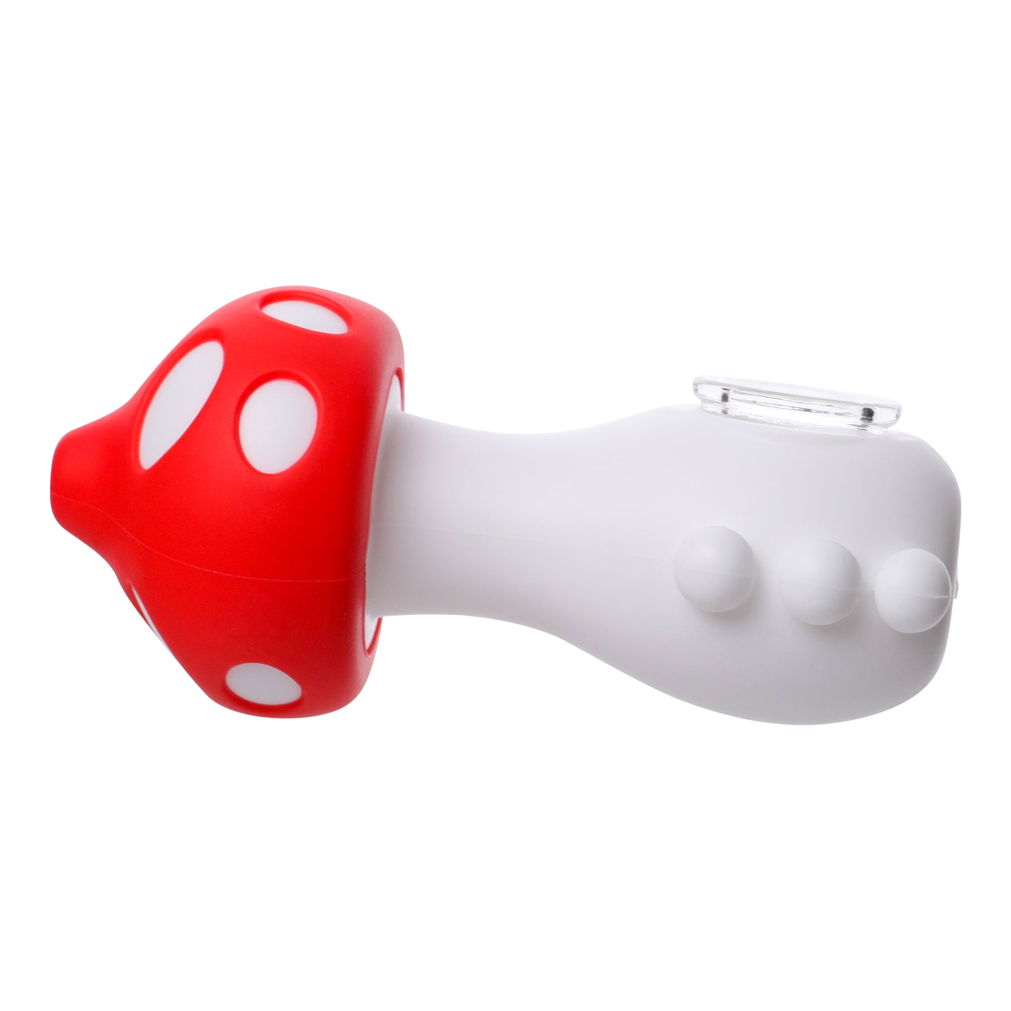 Mushroom Cap Spoon Pipe - 4in - Image 2