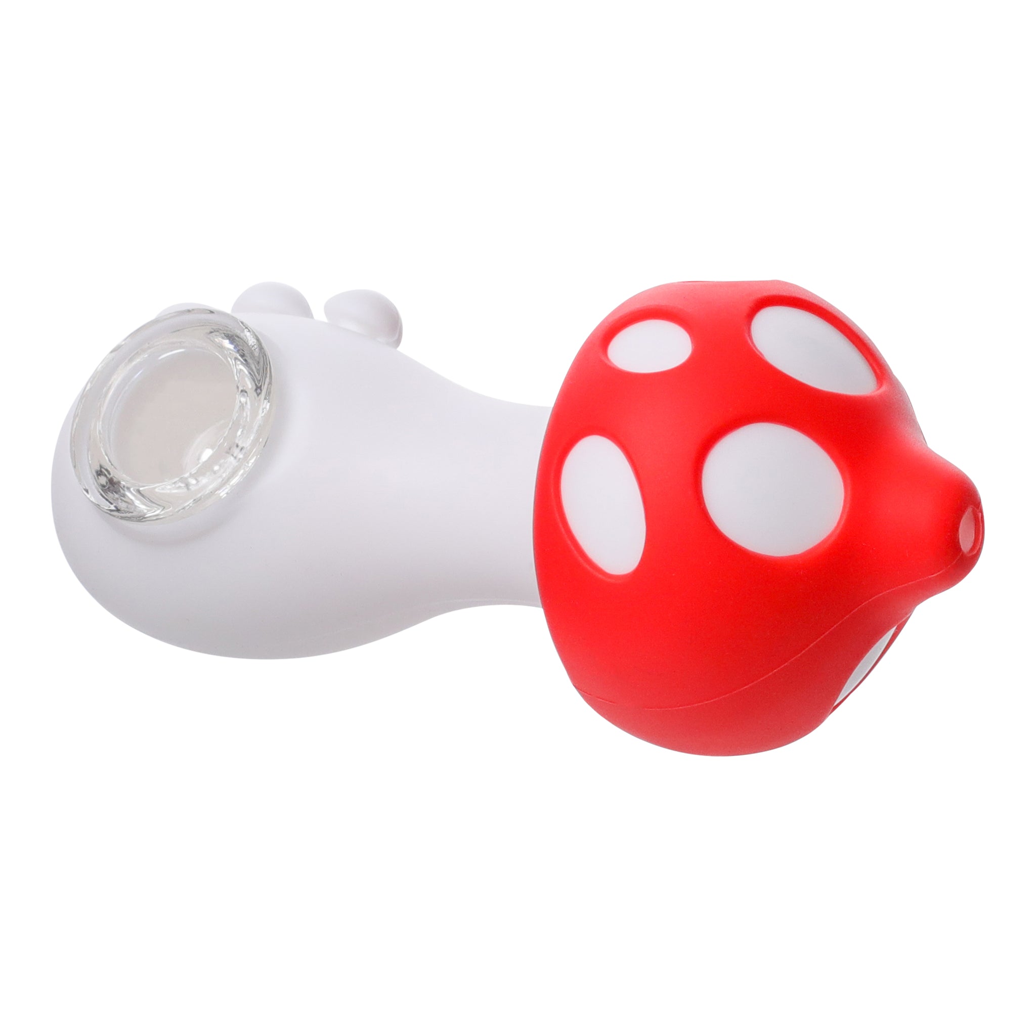 Mushroom Cap Spoon Pipe - 4in - Image 3