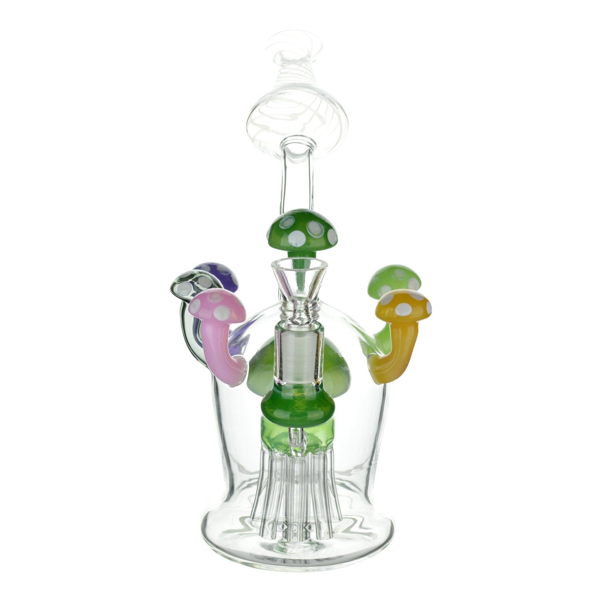 Mushroom Toadstool Bong - 9 in - Image 3