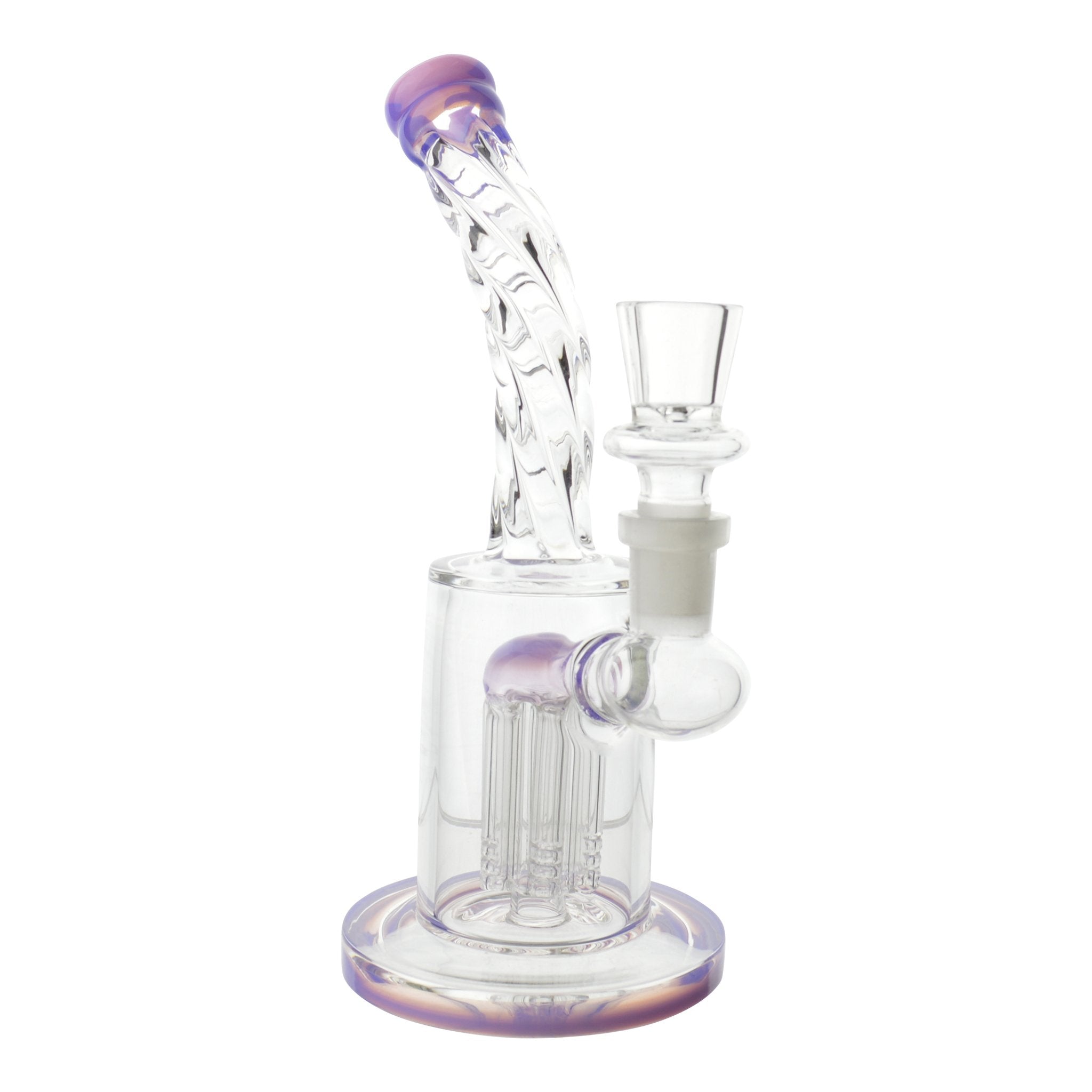 Neon Tip Bong - 8in - Image 3