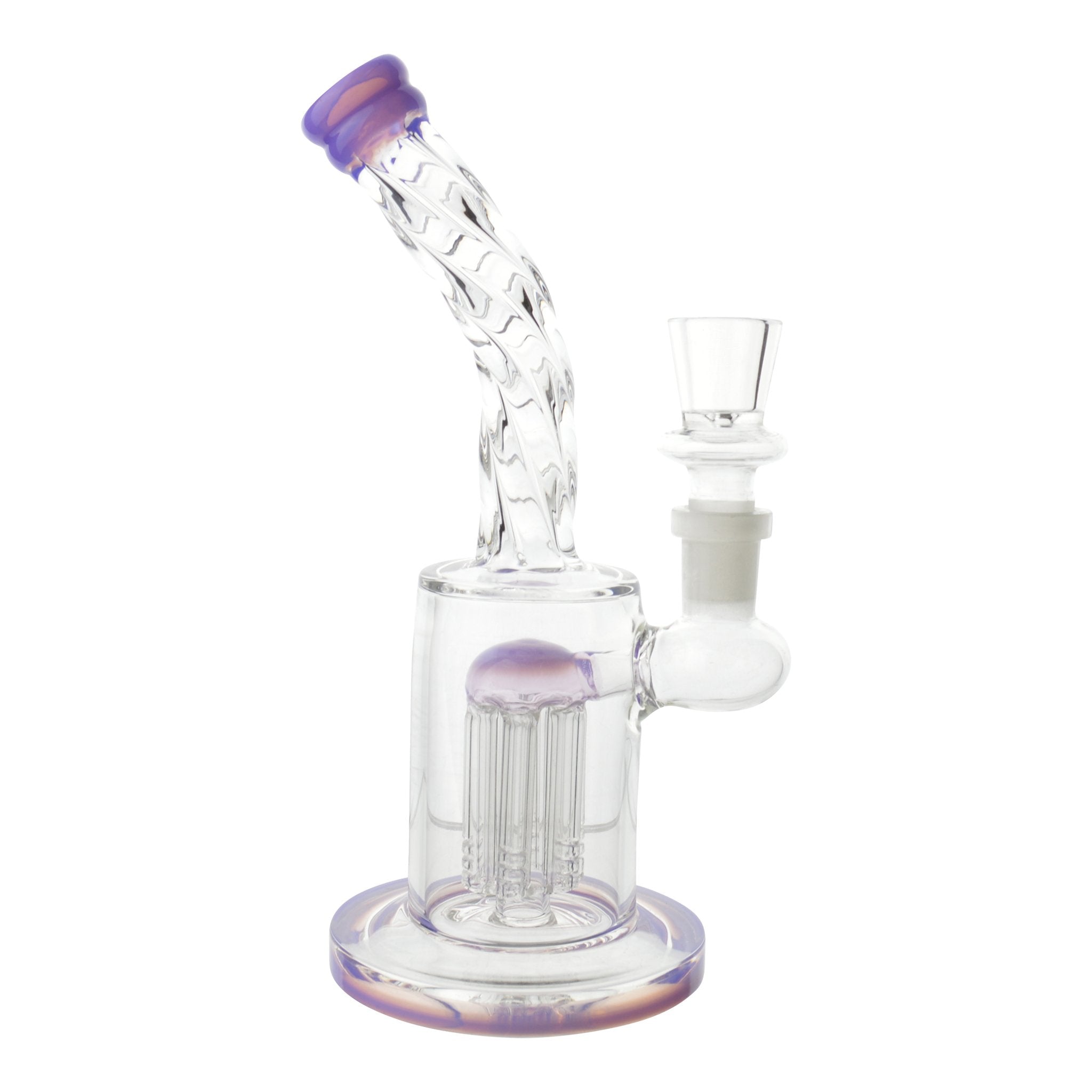 Neon Tip Bong - 8in - Image 2