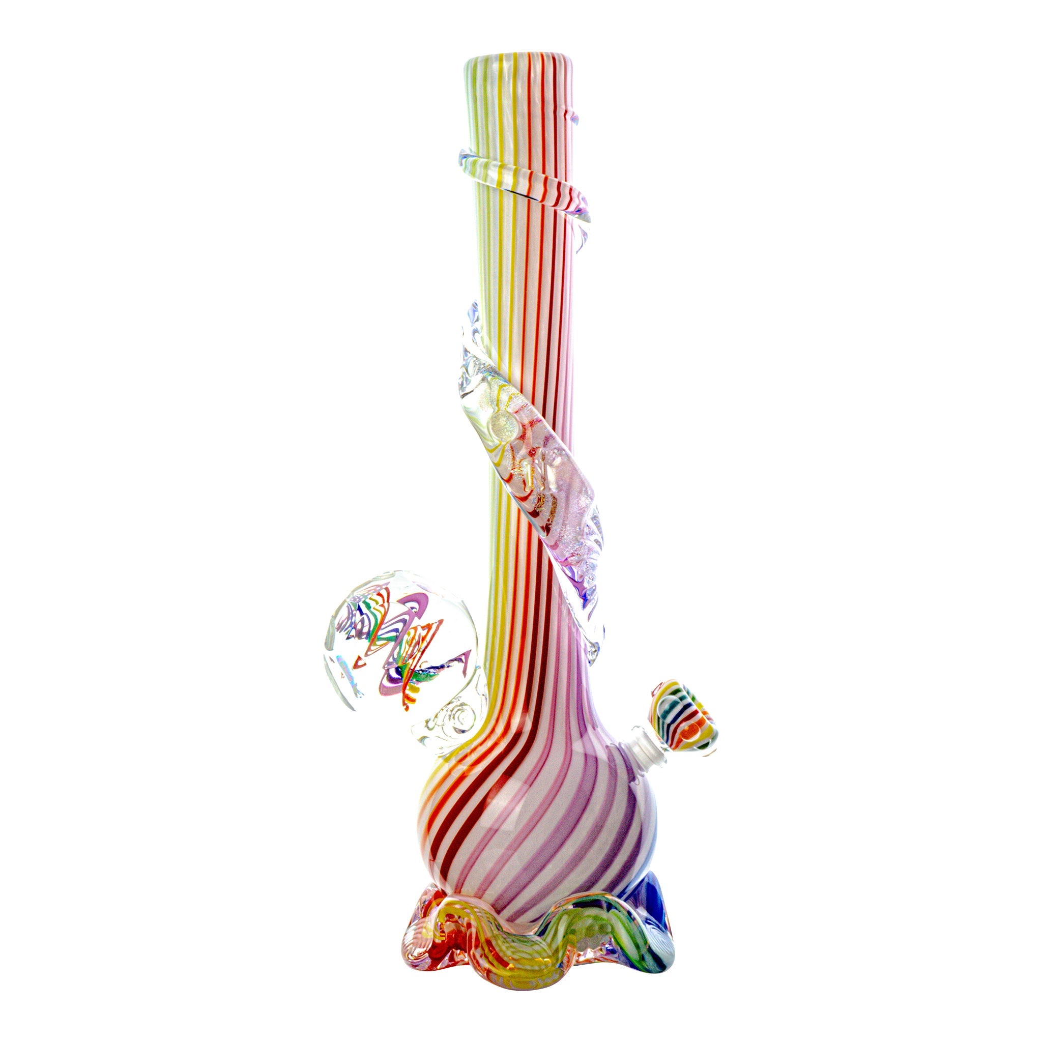 Noble Glass Across the Rainbow Bong - 16in - Image 2