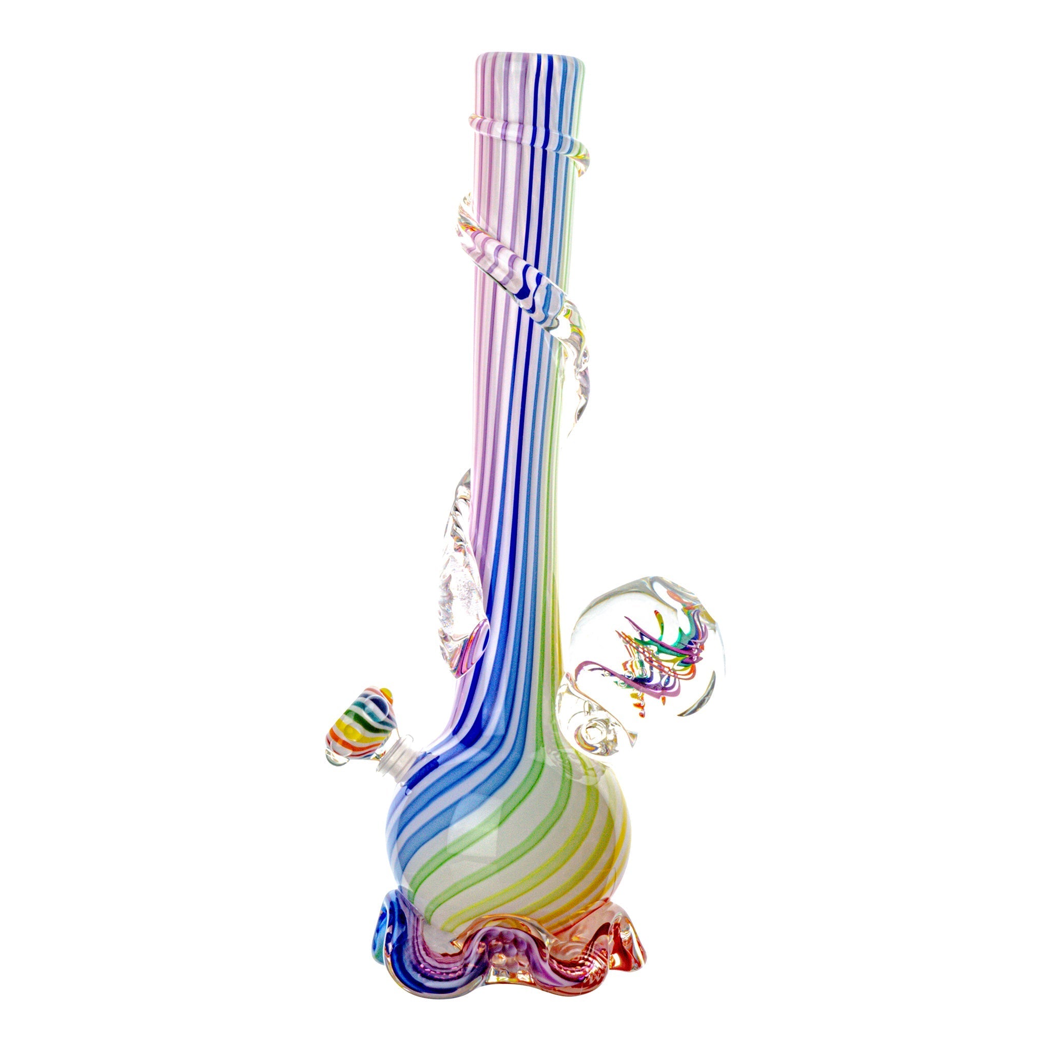 Noble Glass Across the Rainbow Bong - 16in - Image 4