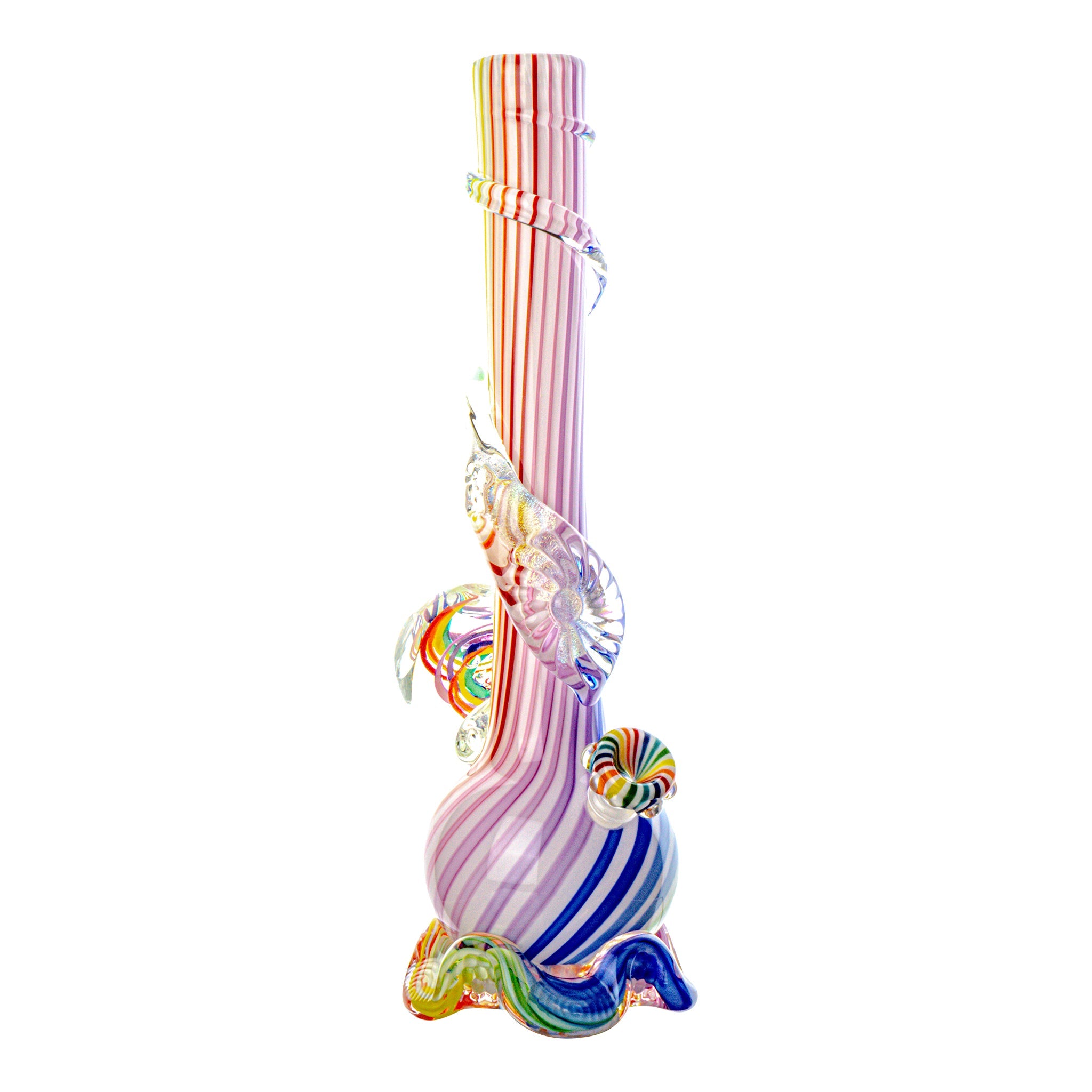 Noble Glass Across the Rainbow Bong - 16in