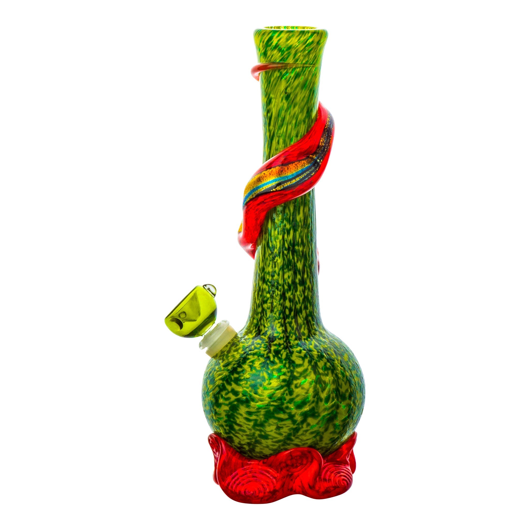 Noble Glass Chromatic Ribbon Bong - 12in - Image 2