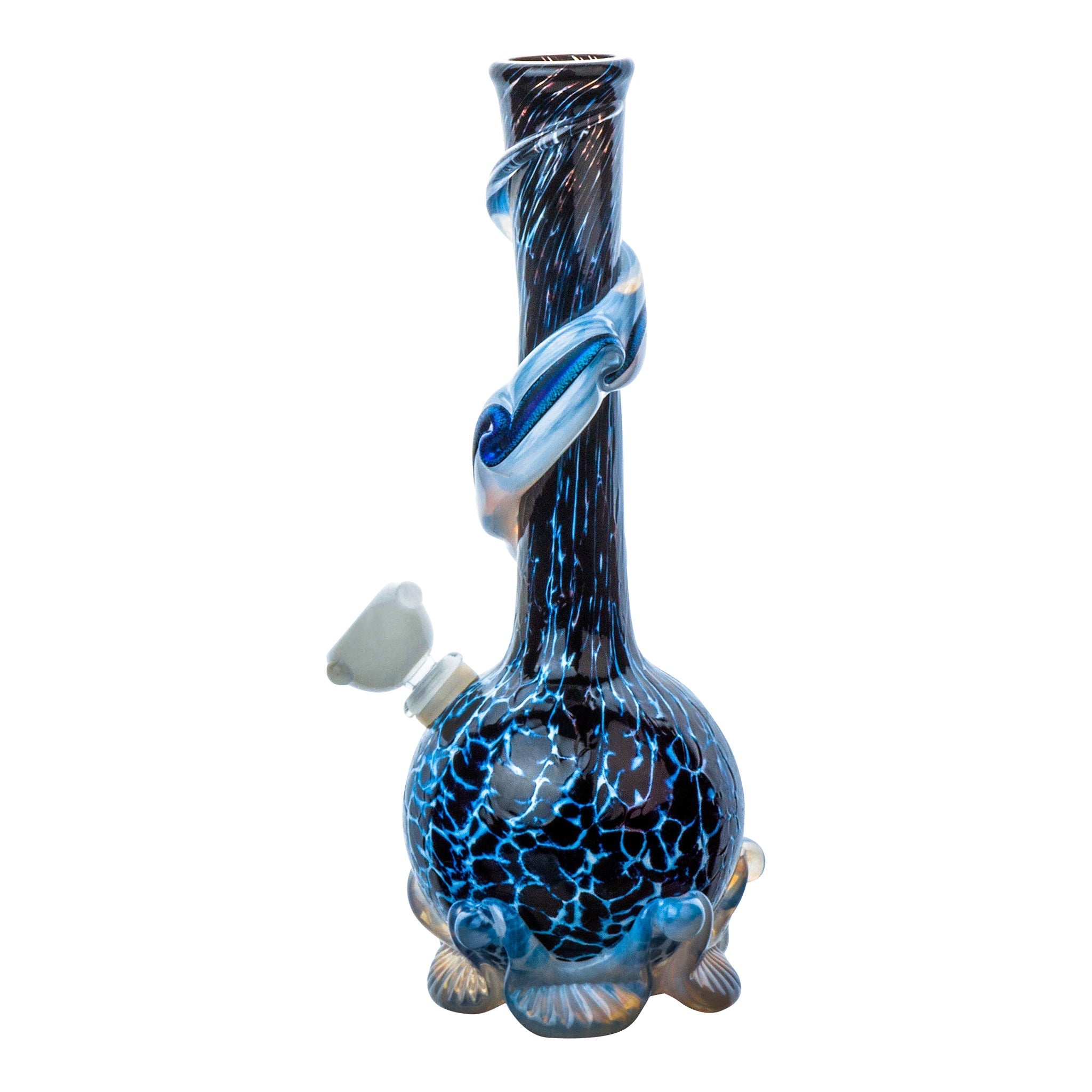 Noble Glass Chromatic Ribbon Bong - 12in - Image 9