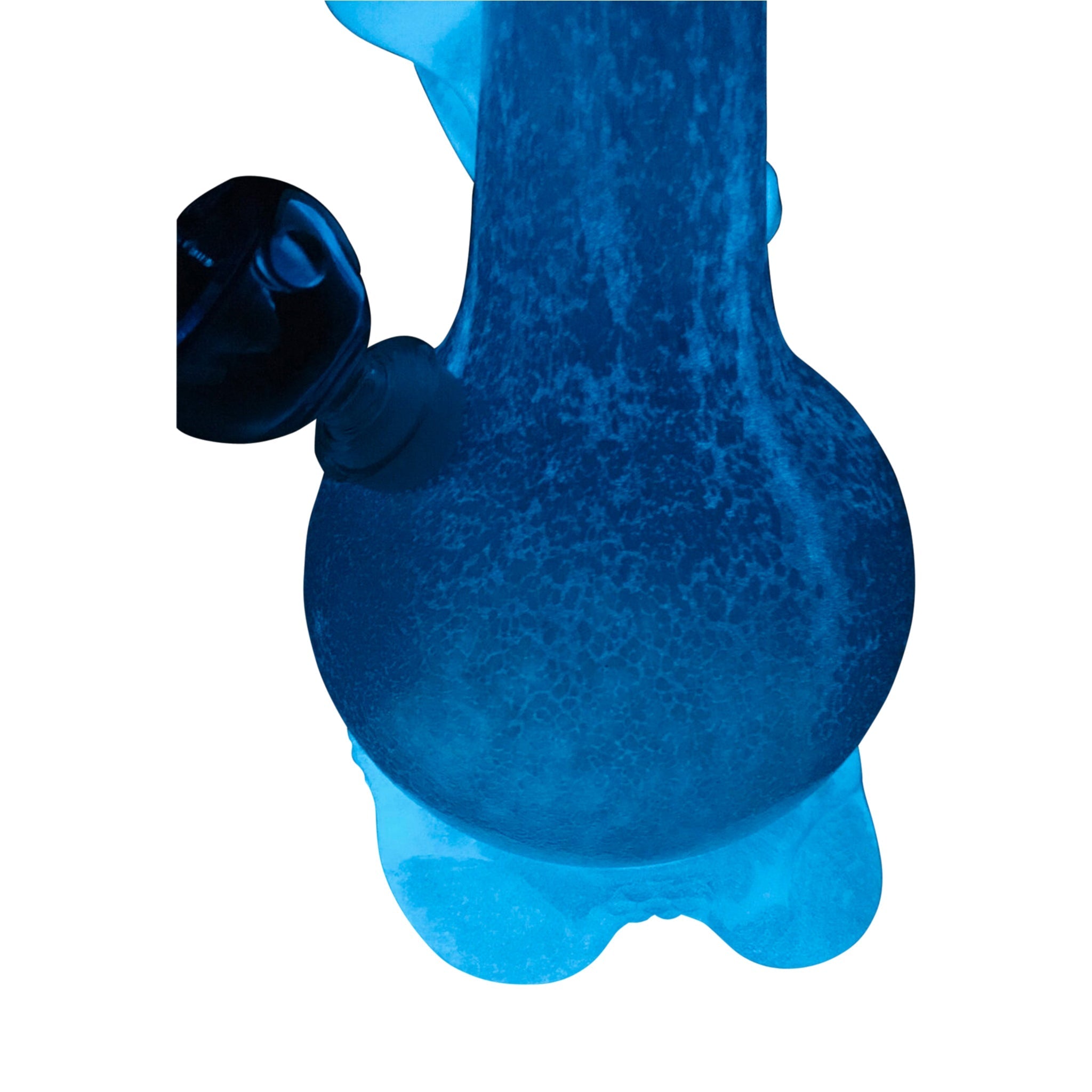 Noble Glass Glow in the Dark Ribbon Bong - 12in - Image 4